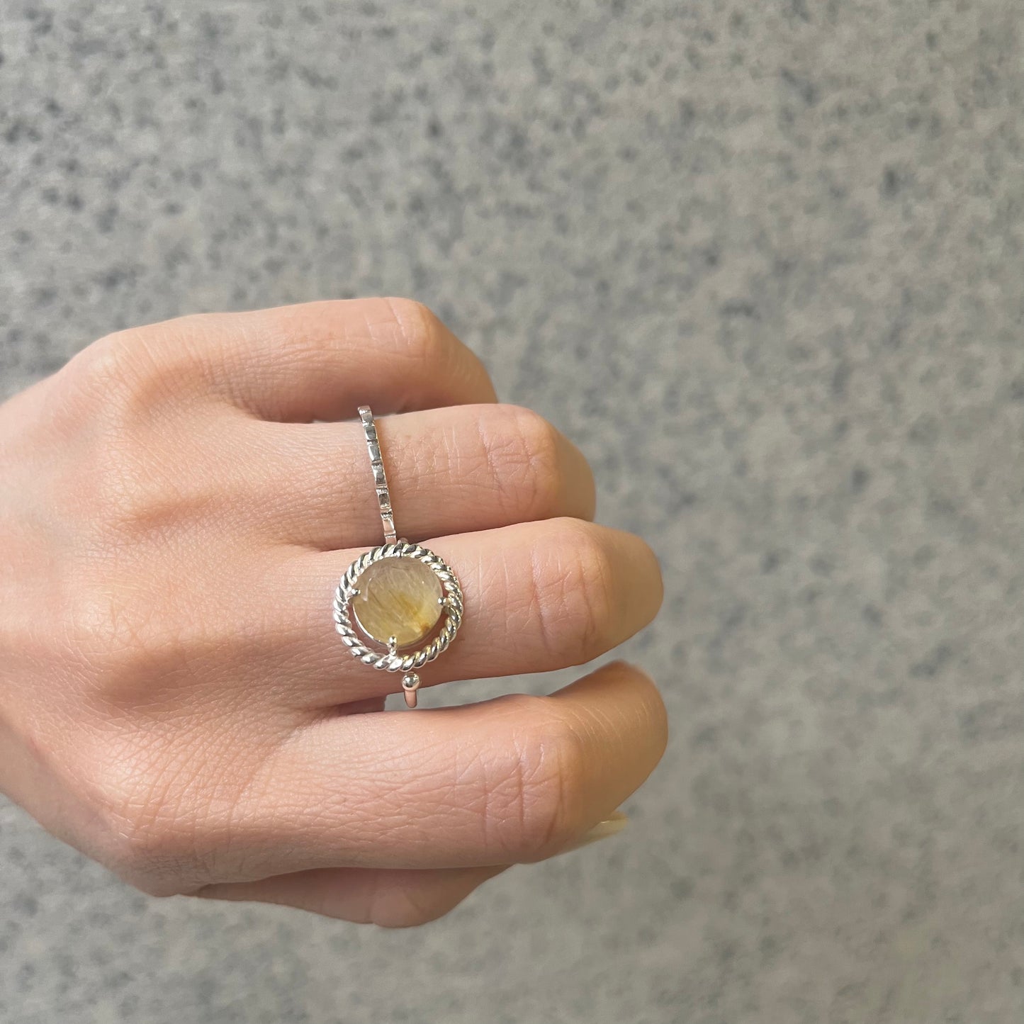 Silver925 design ring 34