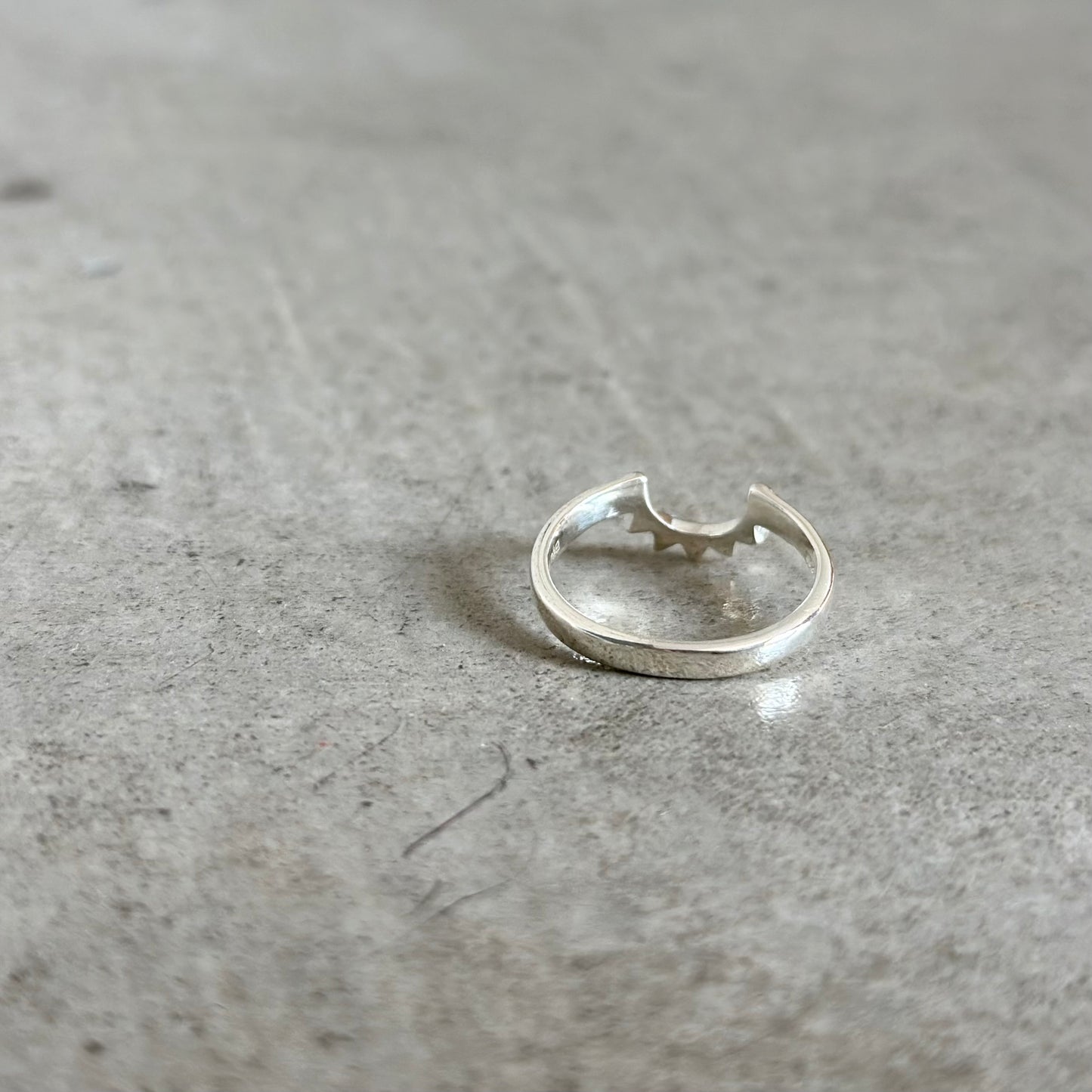 Silver925 plain ring 2