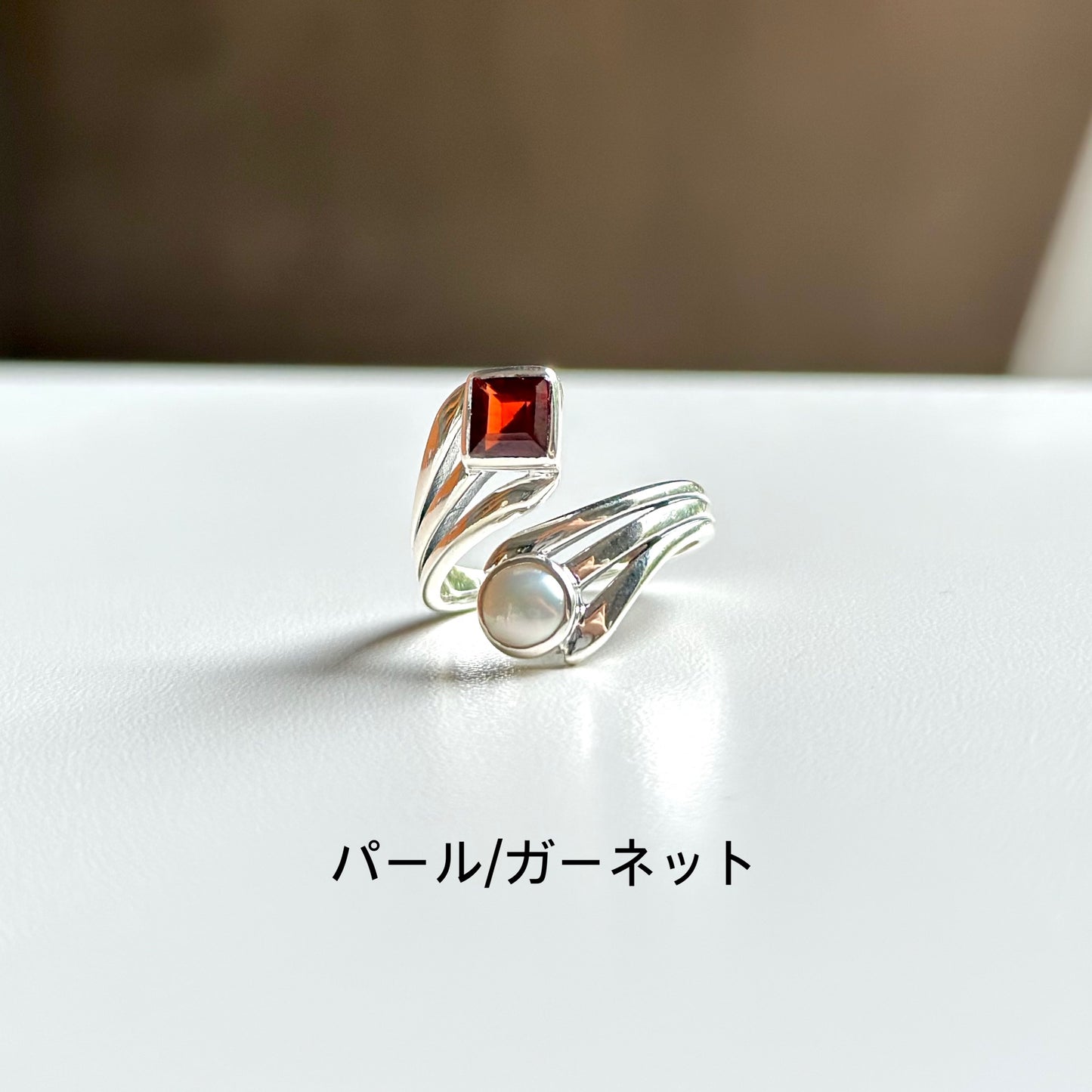 Silver925 2stone ring 13