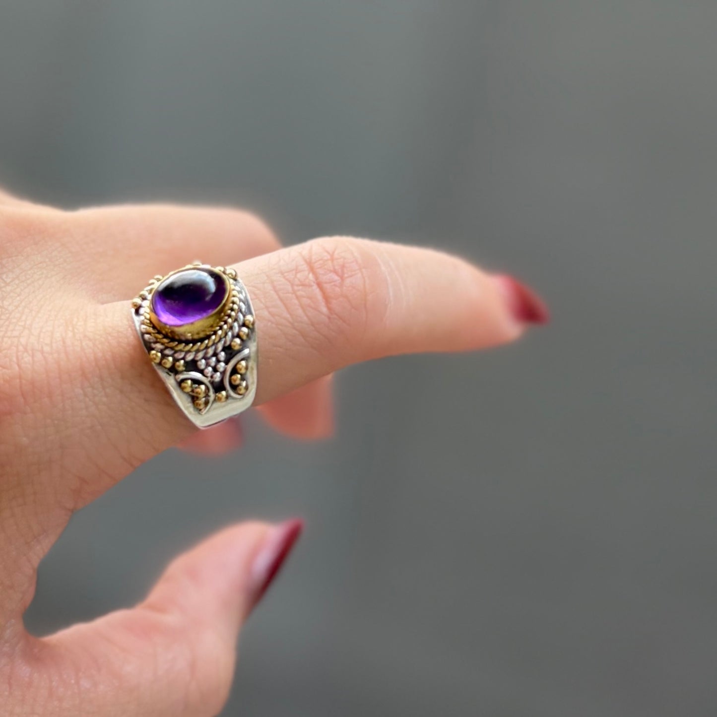 Connect ring〈 Purple 〉