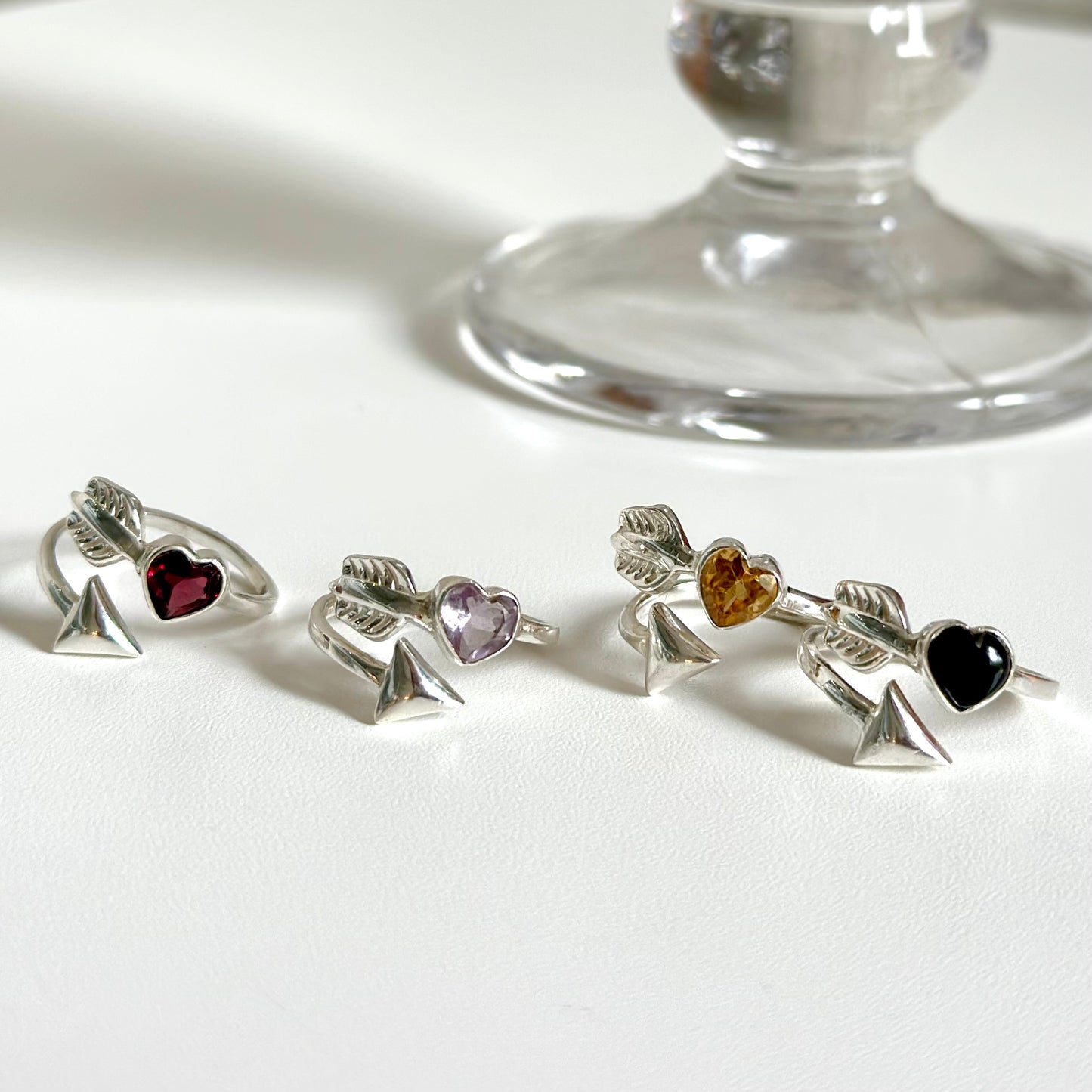 【オンライン先行】Heart arrow design ring