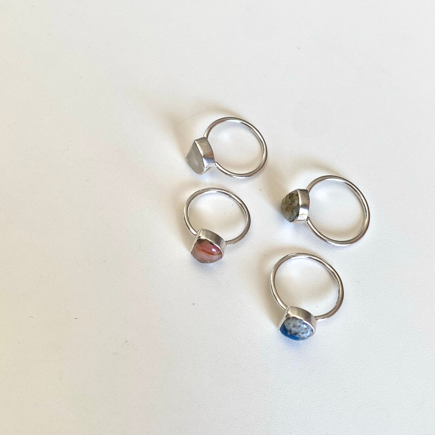 Silver925 1stone ring 8