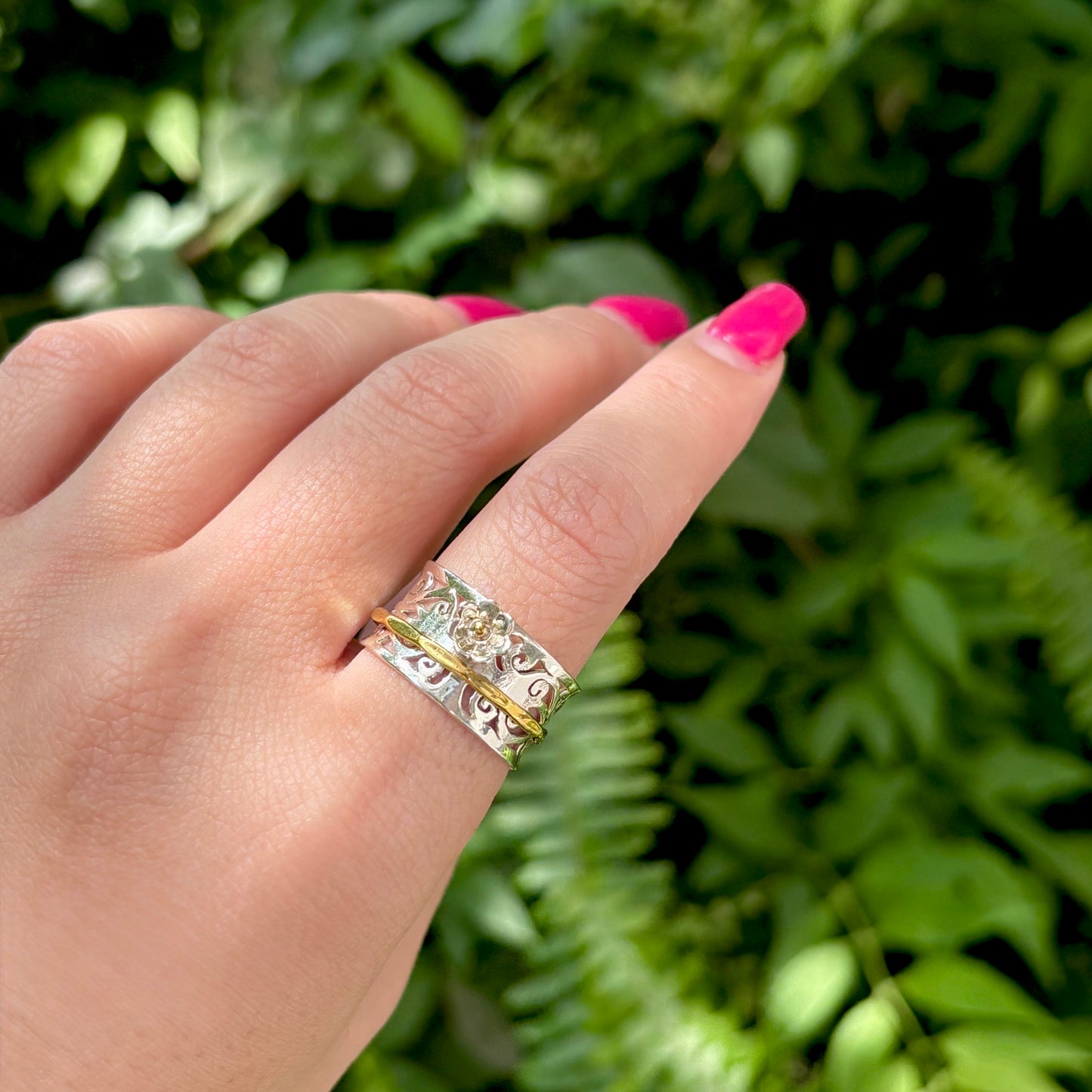 Flower Rolling ring 6