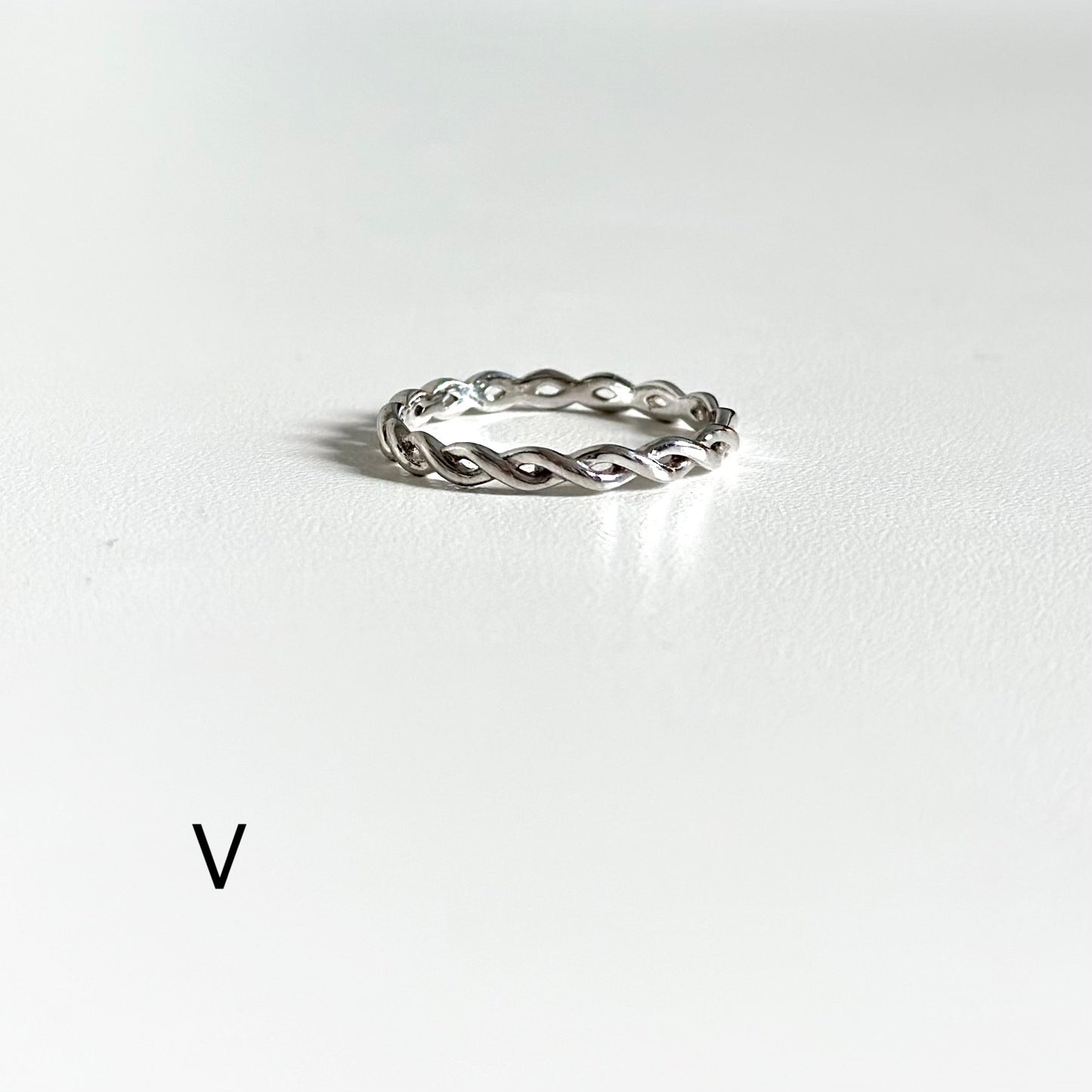 Silver925 plain ring 83
