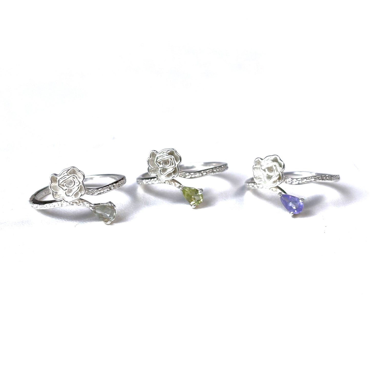 Flower design ring 19