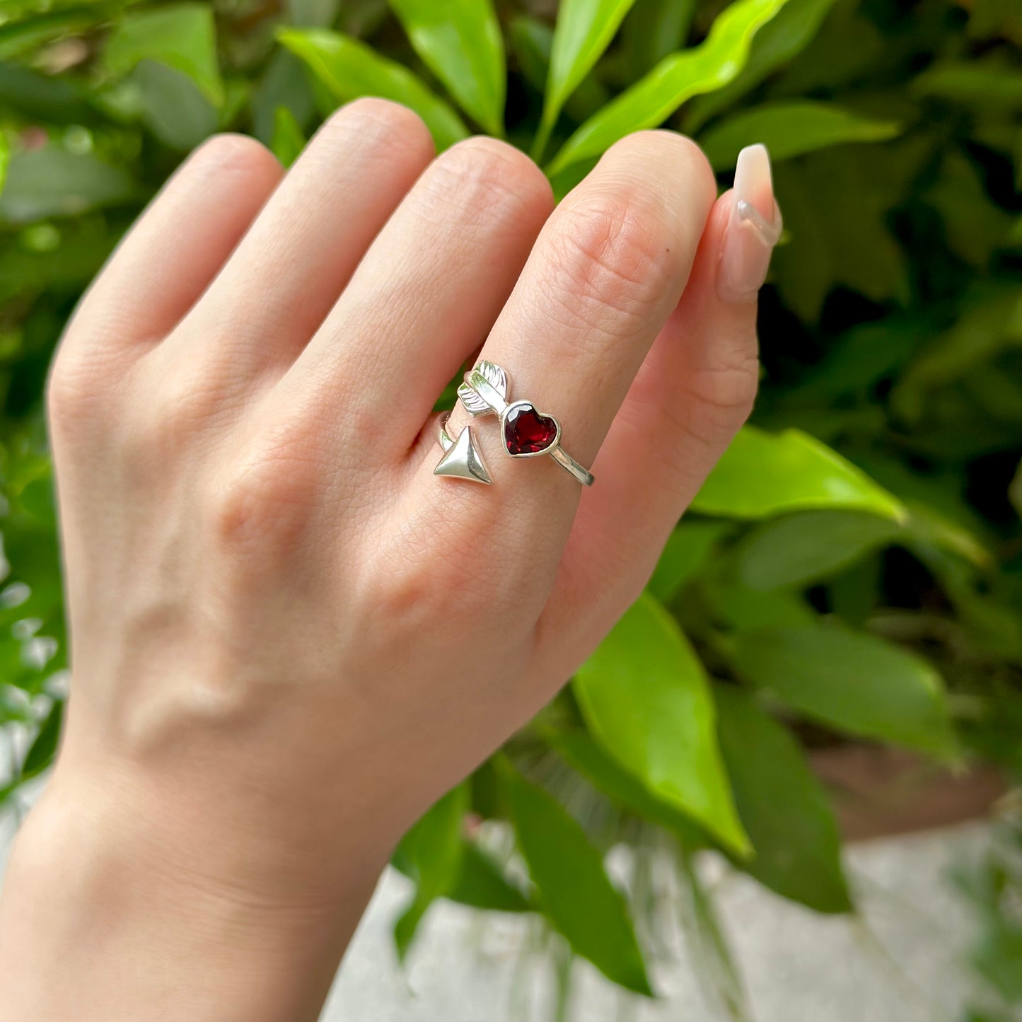 【オンライン先行】Heart arrow design ring