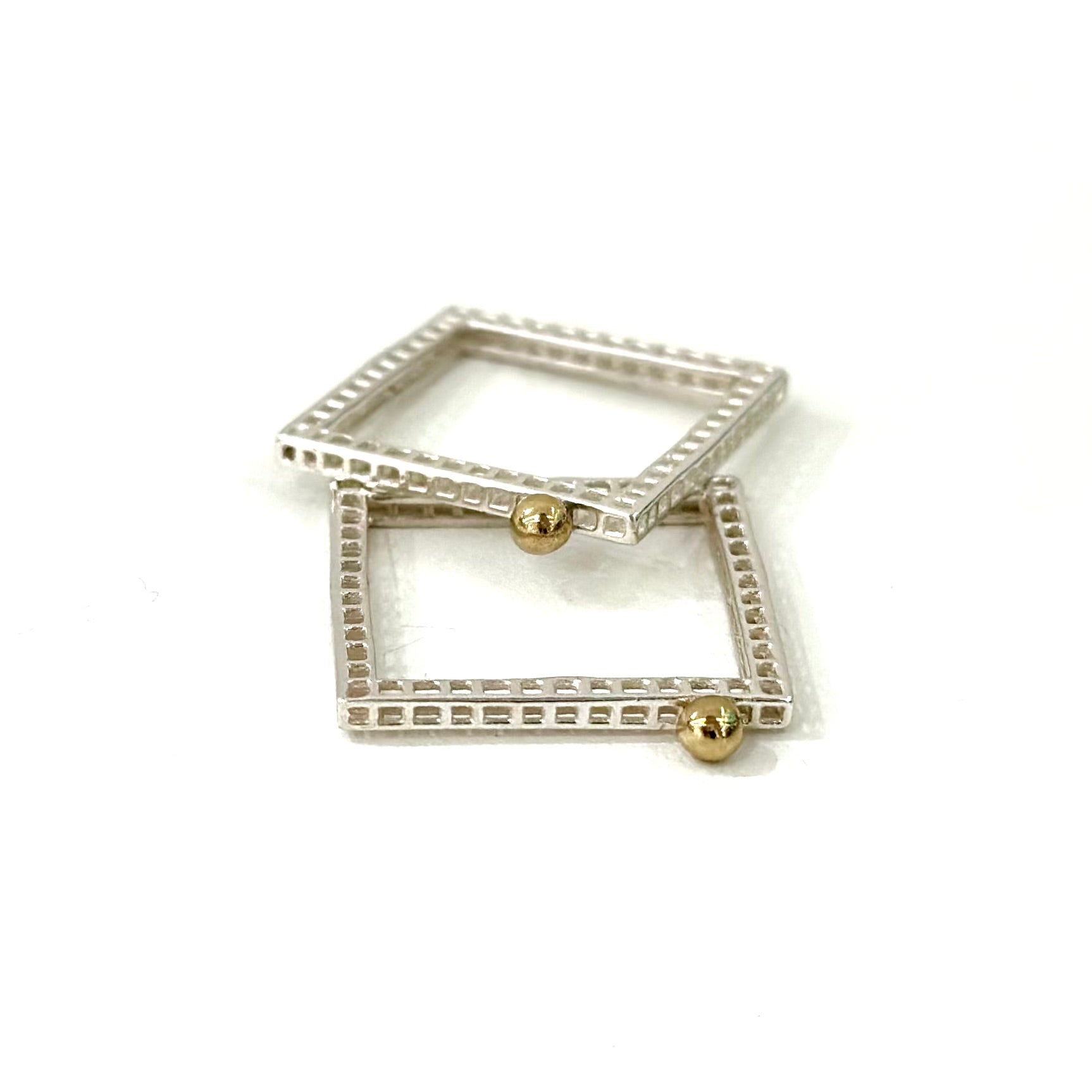 Silver925×Brass plain ring 21 – Biju mam