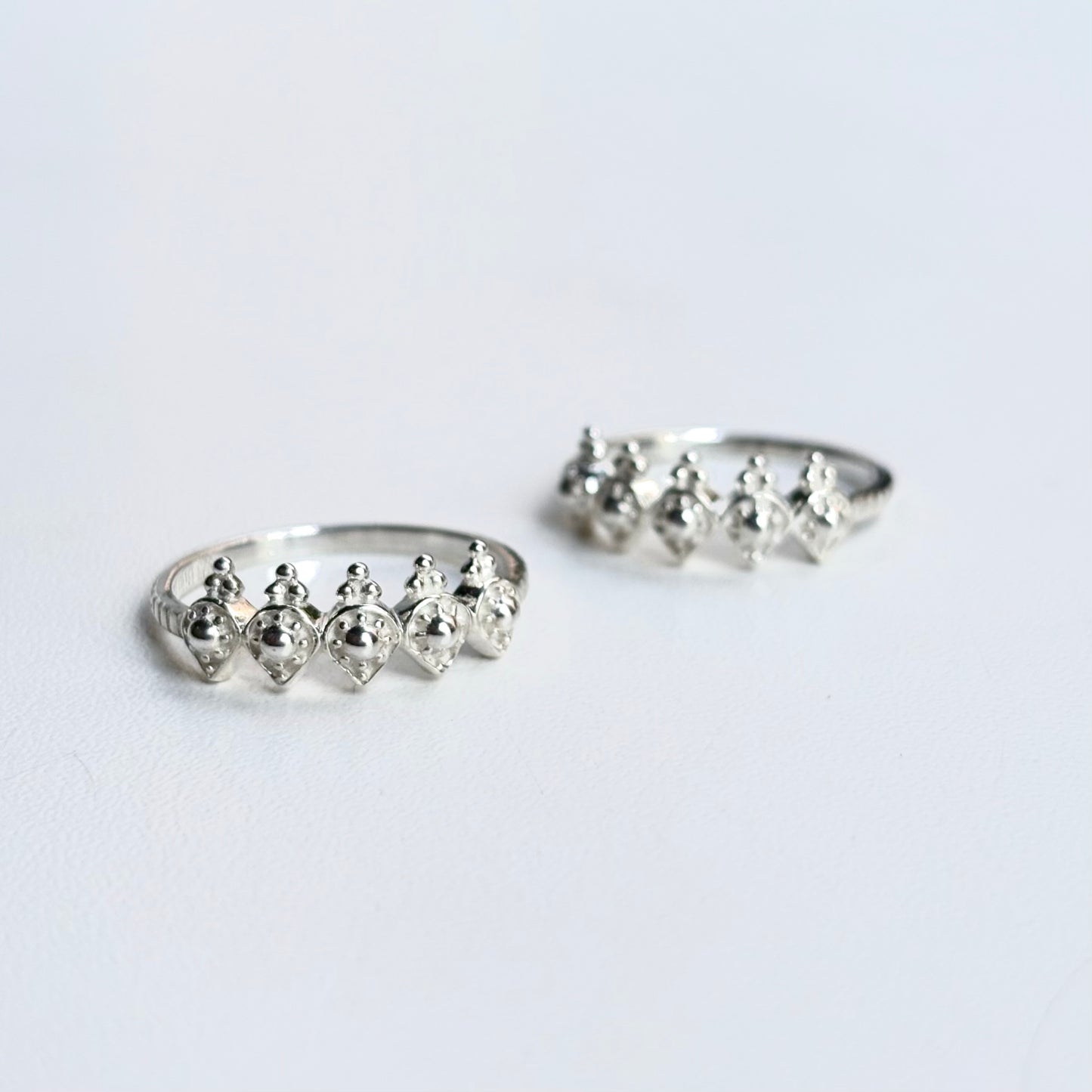 Silver925 plain ring 55