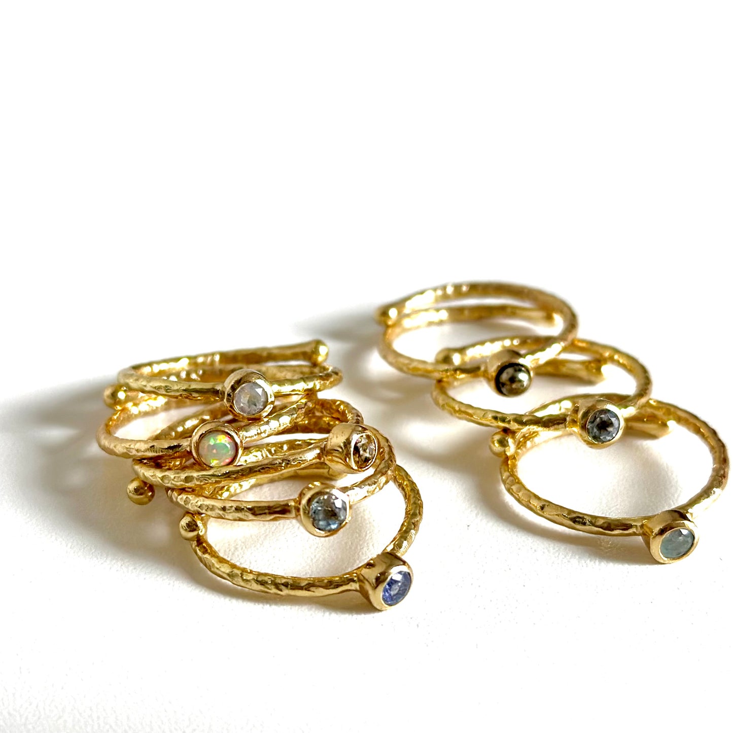 Brass petit ring 53