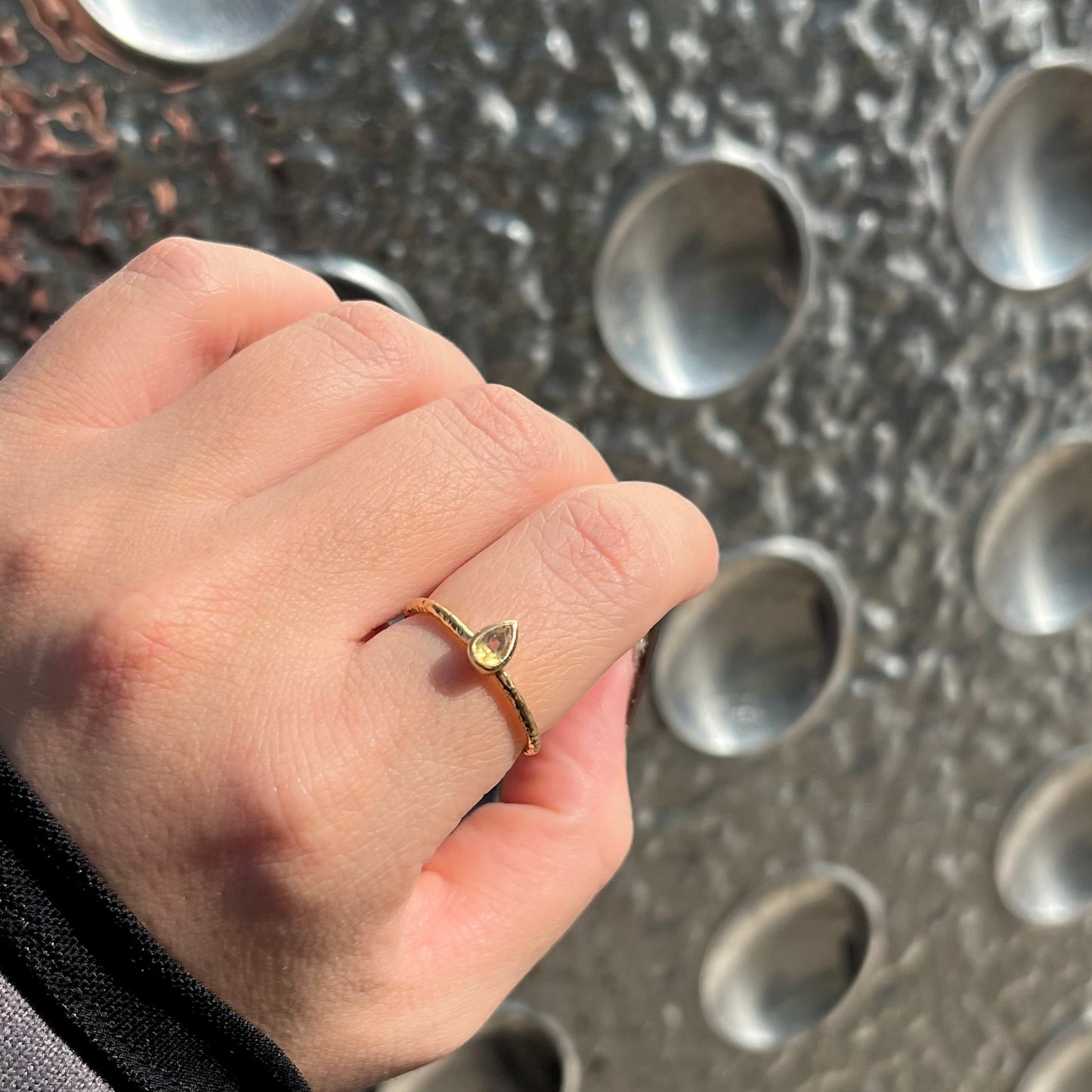 Brass petit ring 42