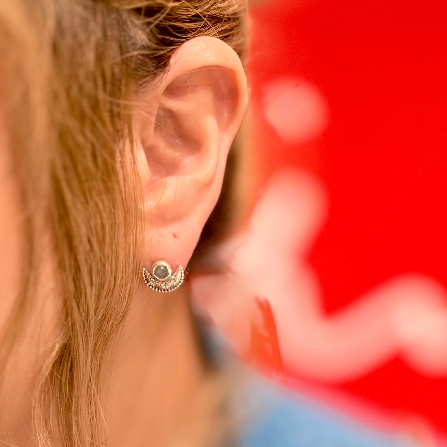 Moon design pierce