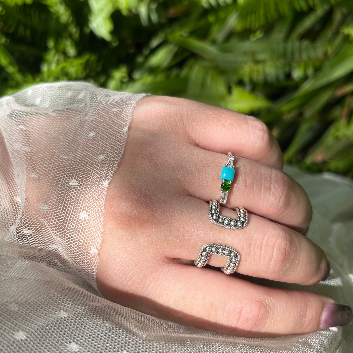 【Biju mam poco】Silver925 design ring 7