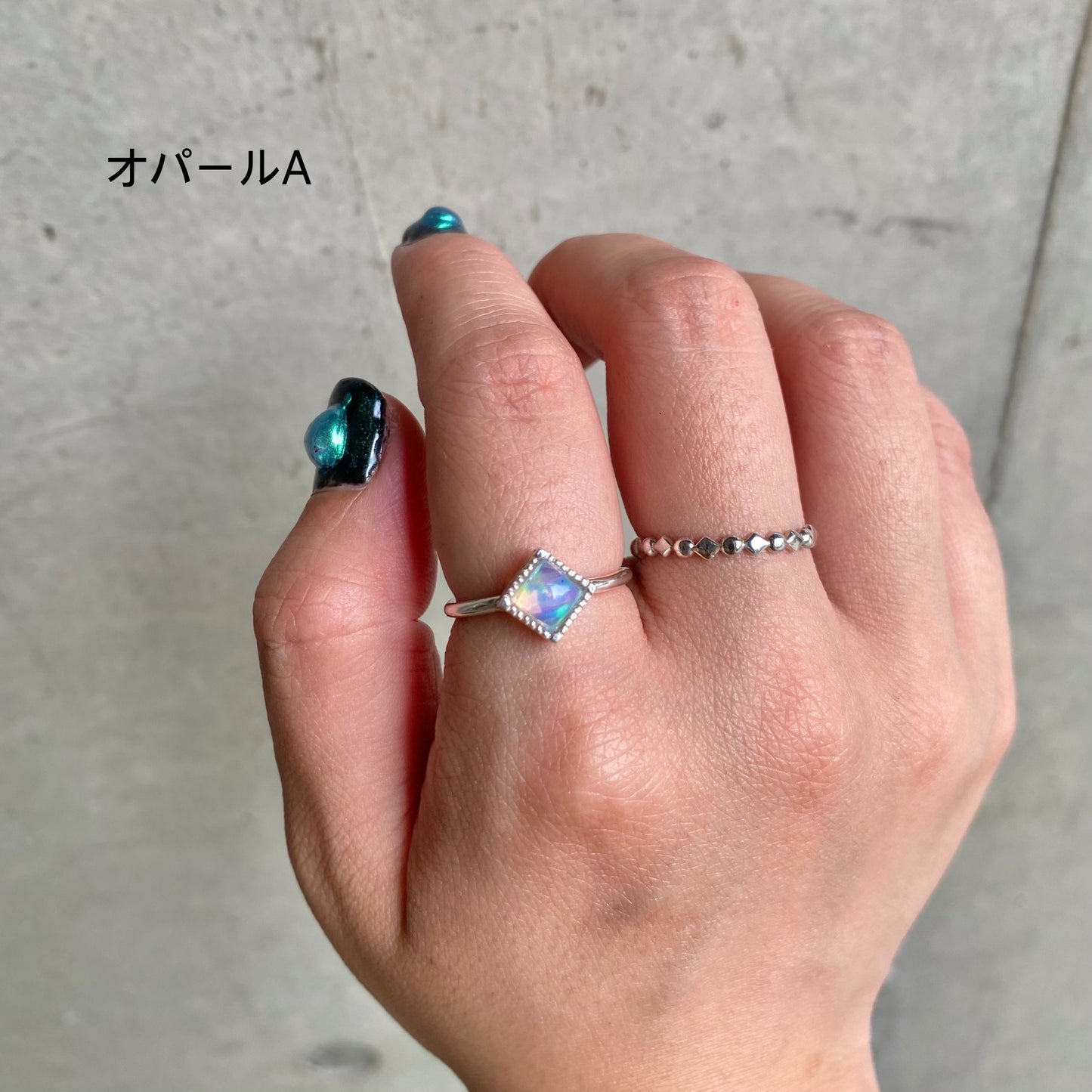 Silver925 petit ring 8