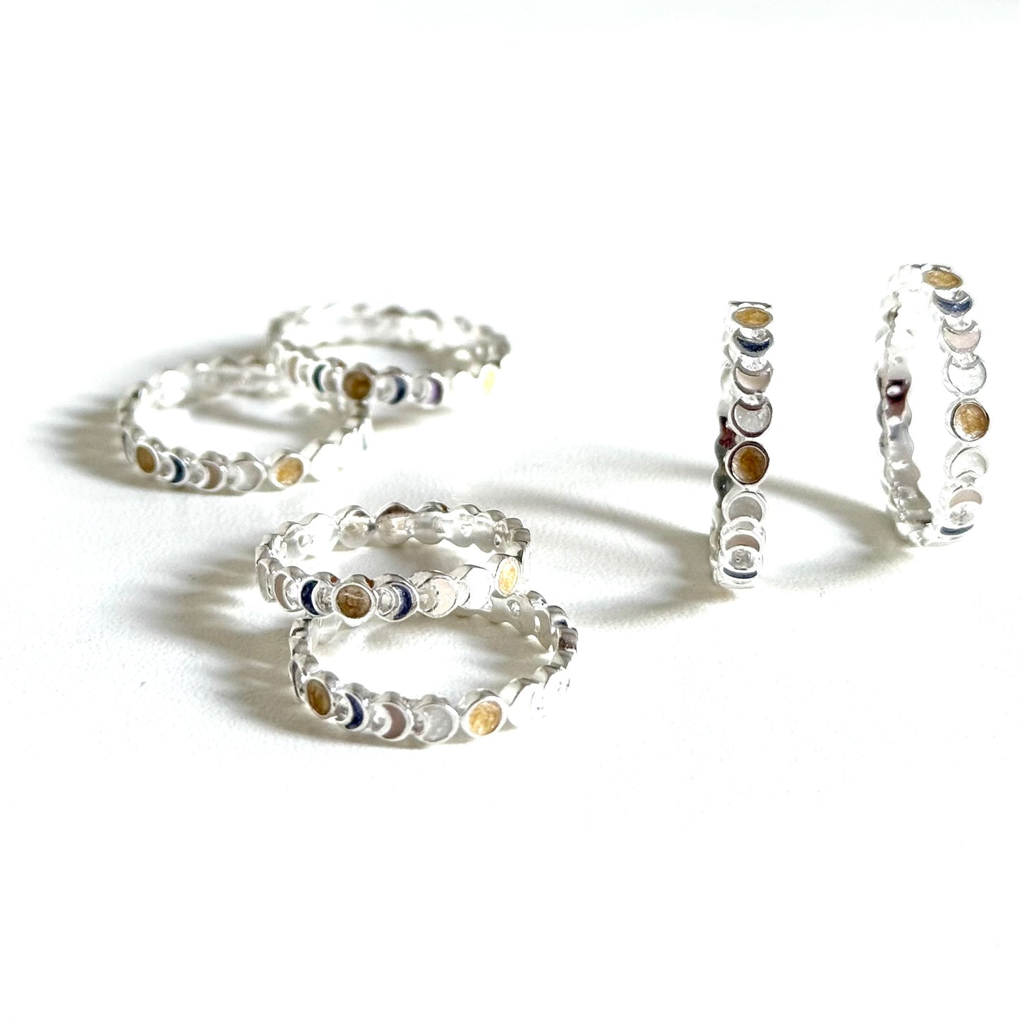 【オンライン先行】Moon enamel ring 3