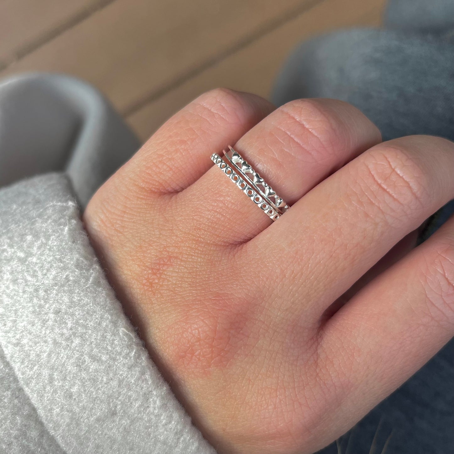 Silver925 plain ring 130