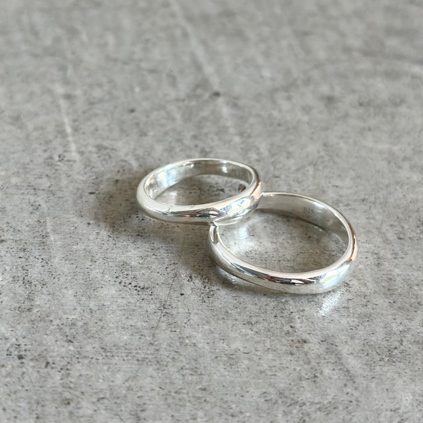 Silver925 plain ring 81