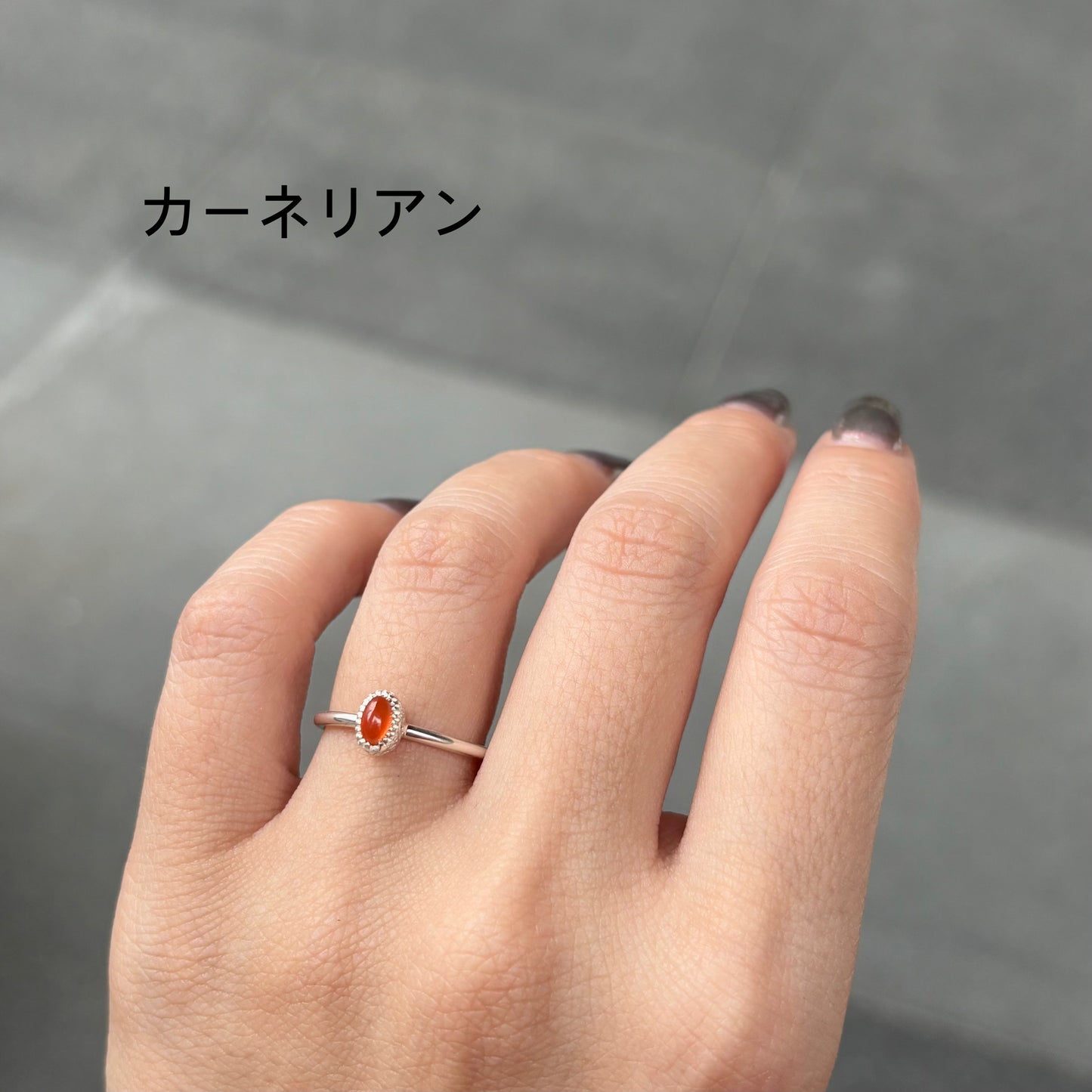 Silver925 petit ring 8