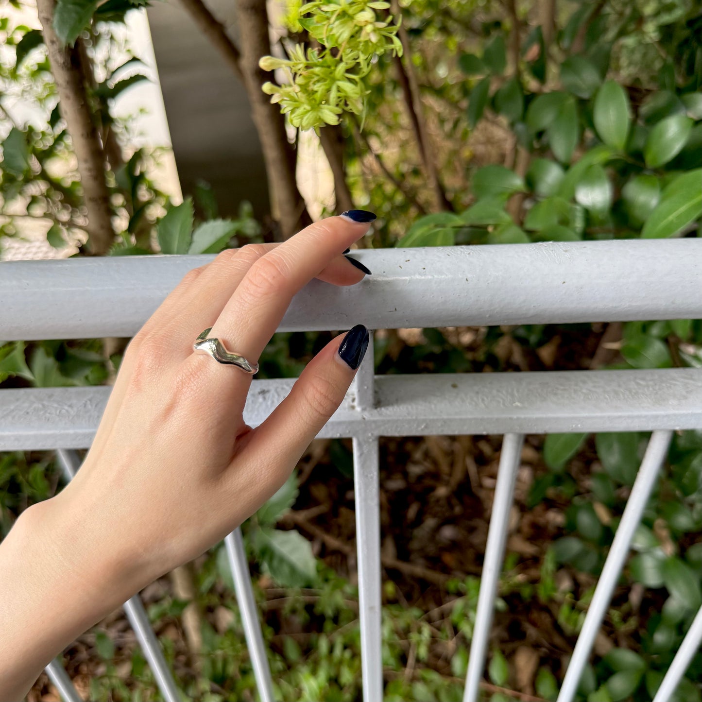 Silver925 plain ring 34