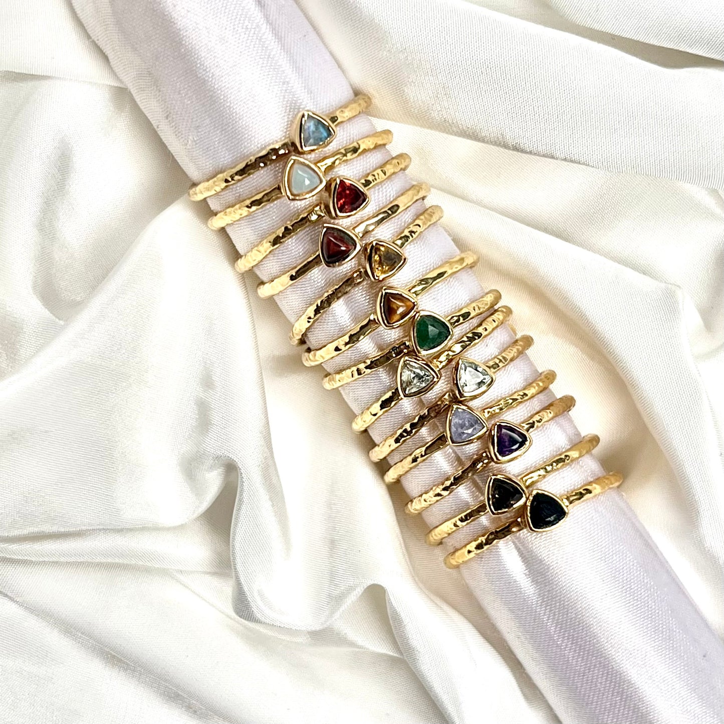Brass petit ring 34