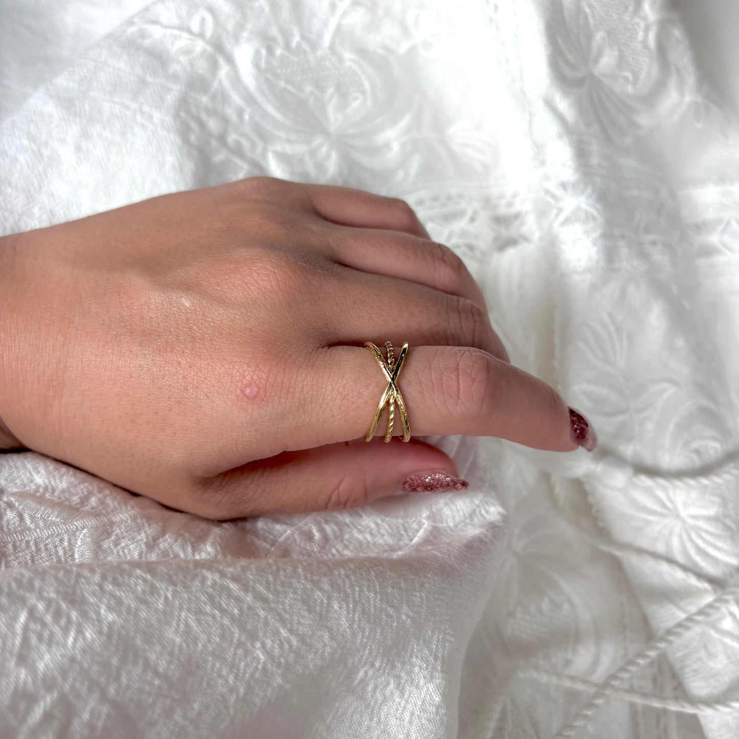 Brass plain ring 20