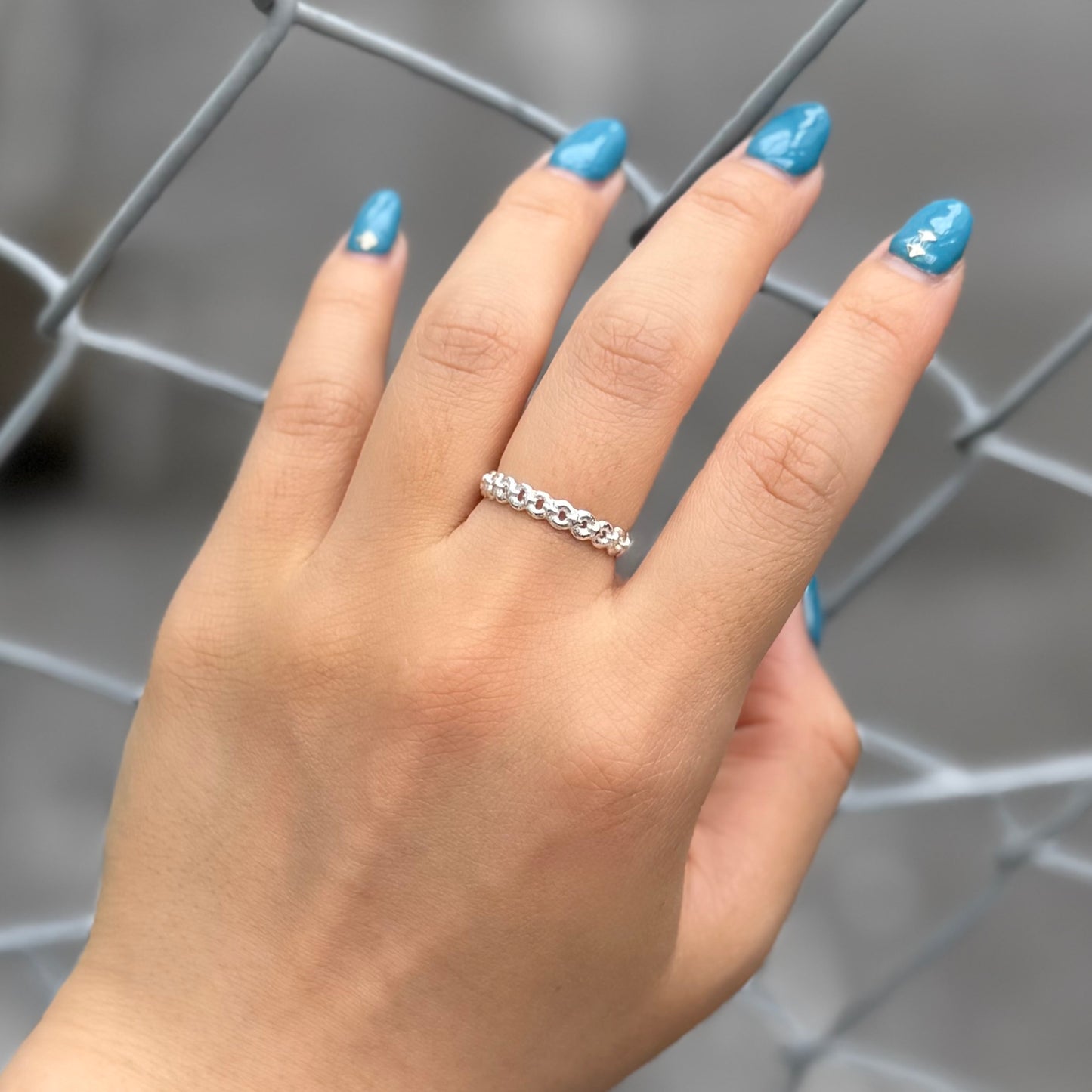 Star plain ring 10