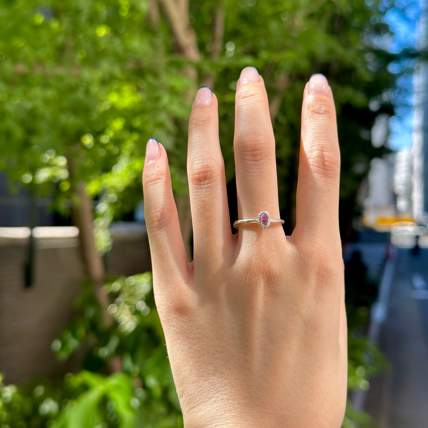 Silver925 petit ring 76