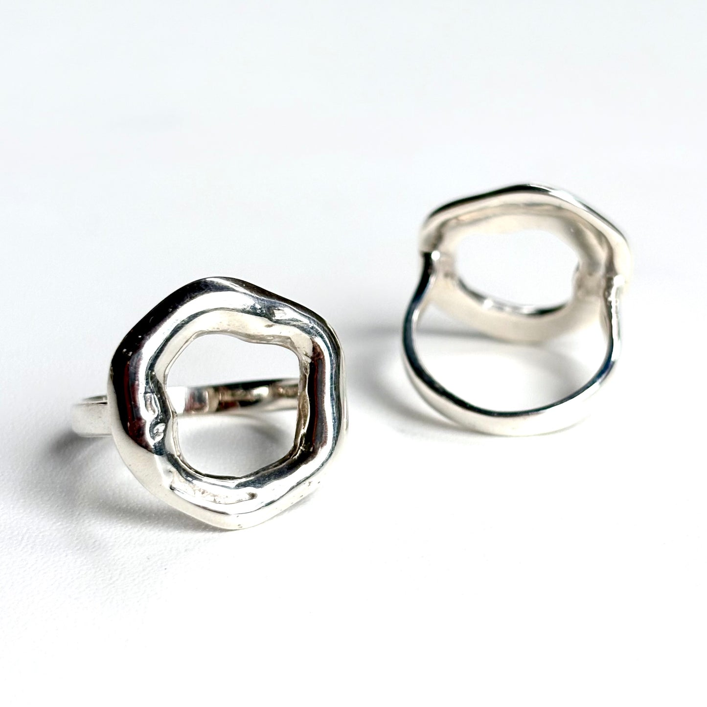 Silver925 plain ring 62