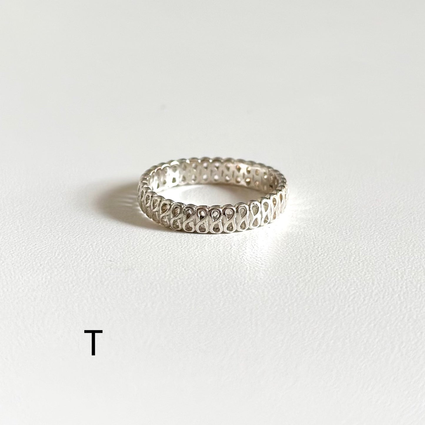 Silver925 plain ring 83