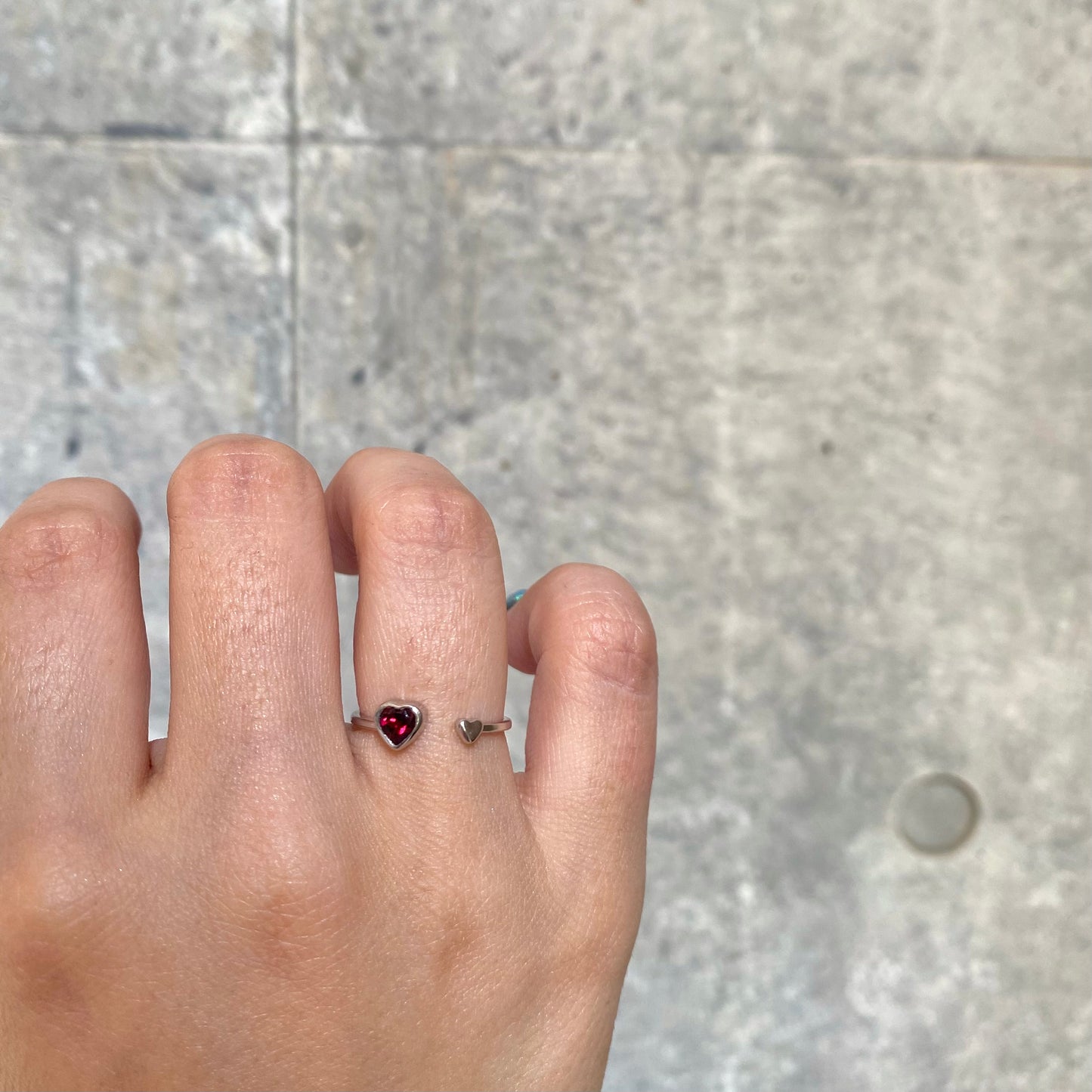 Heart fork ring 1