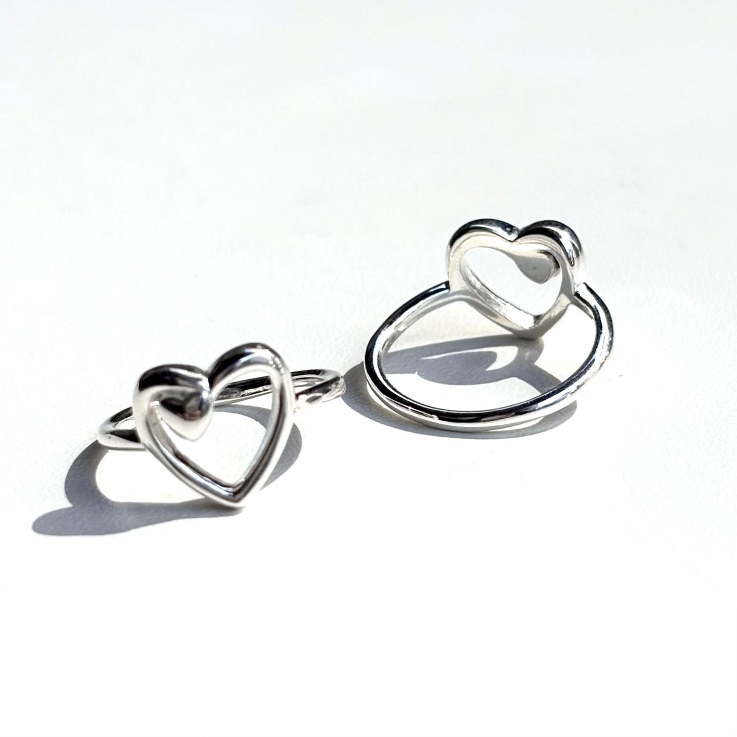 Heart plain ring 27
