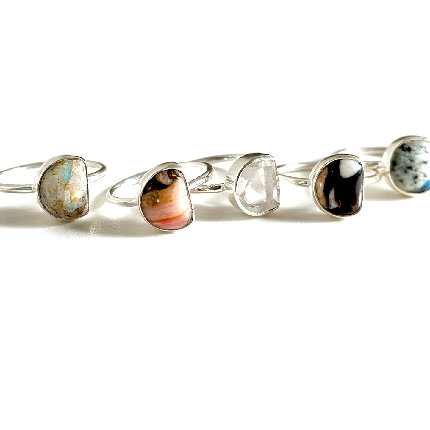 Silver925 1stone ring 24