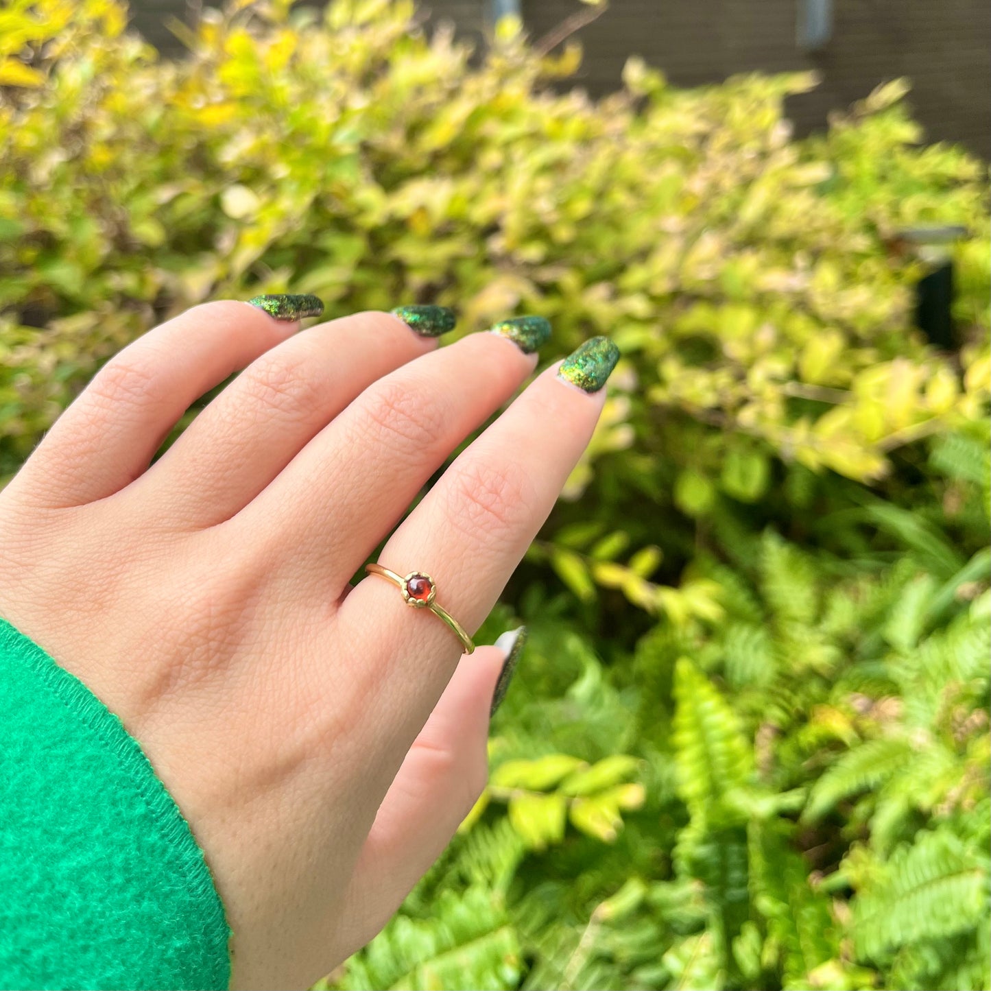 Brass petit ring 48