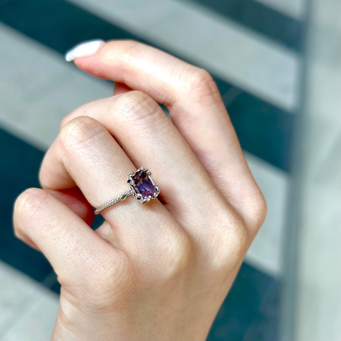 【poco】SHIBUYA limited ametrine ring 1