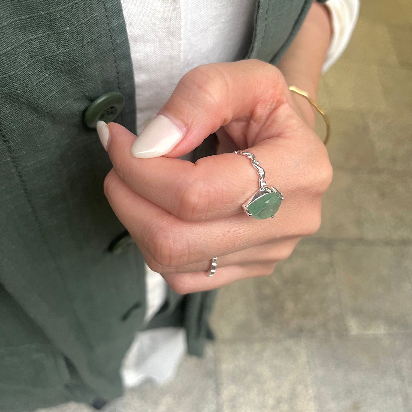 Silver925 design ring 35