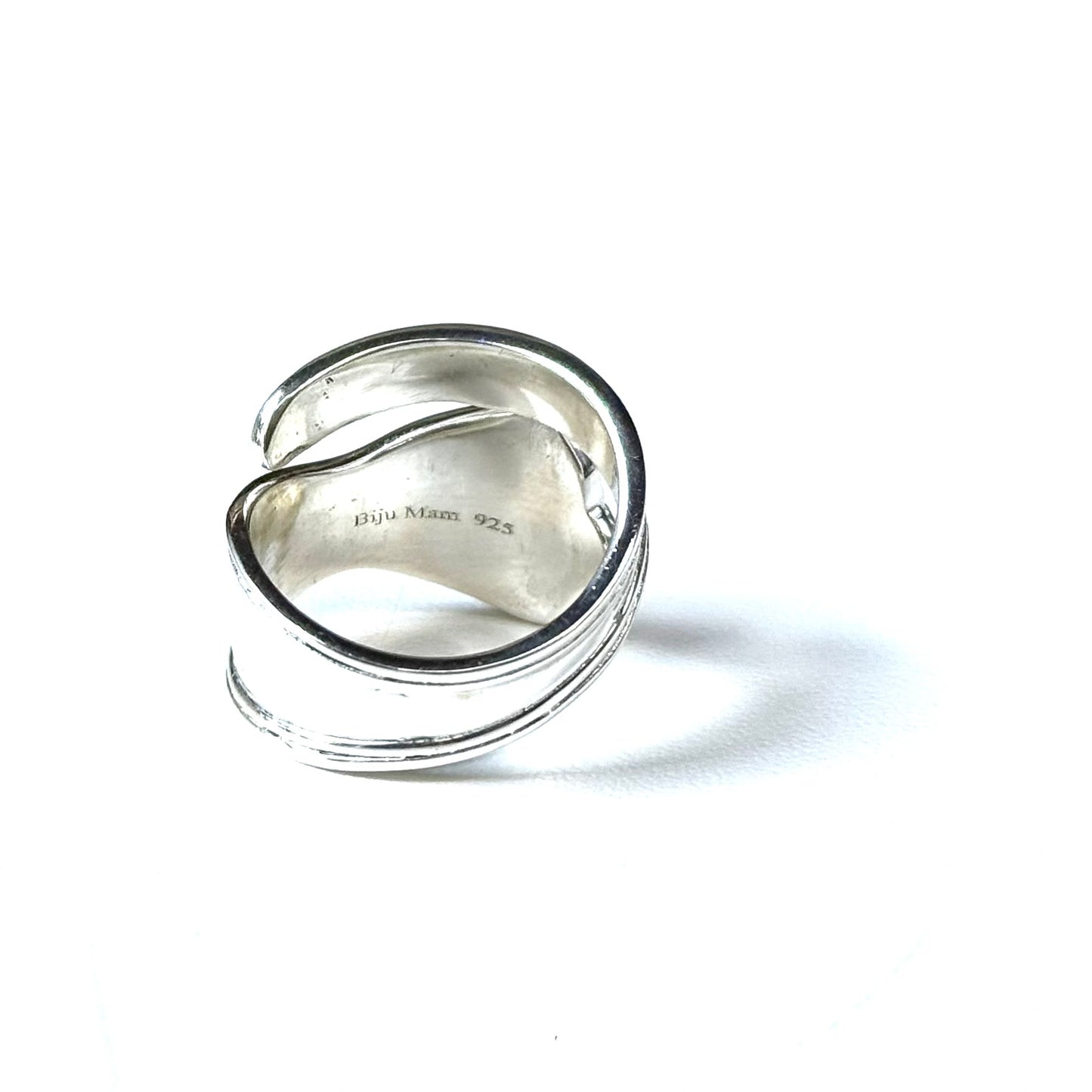 Flower plain ring 6