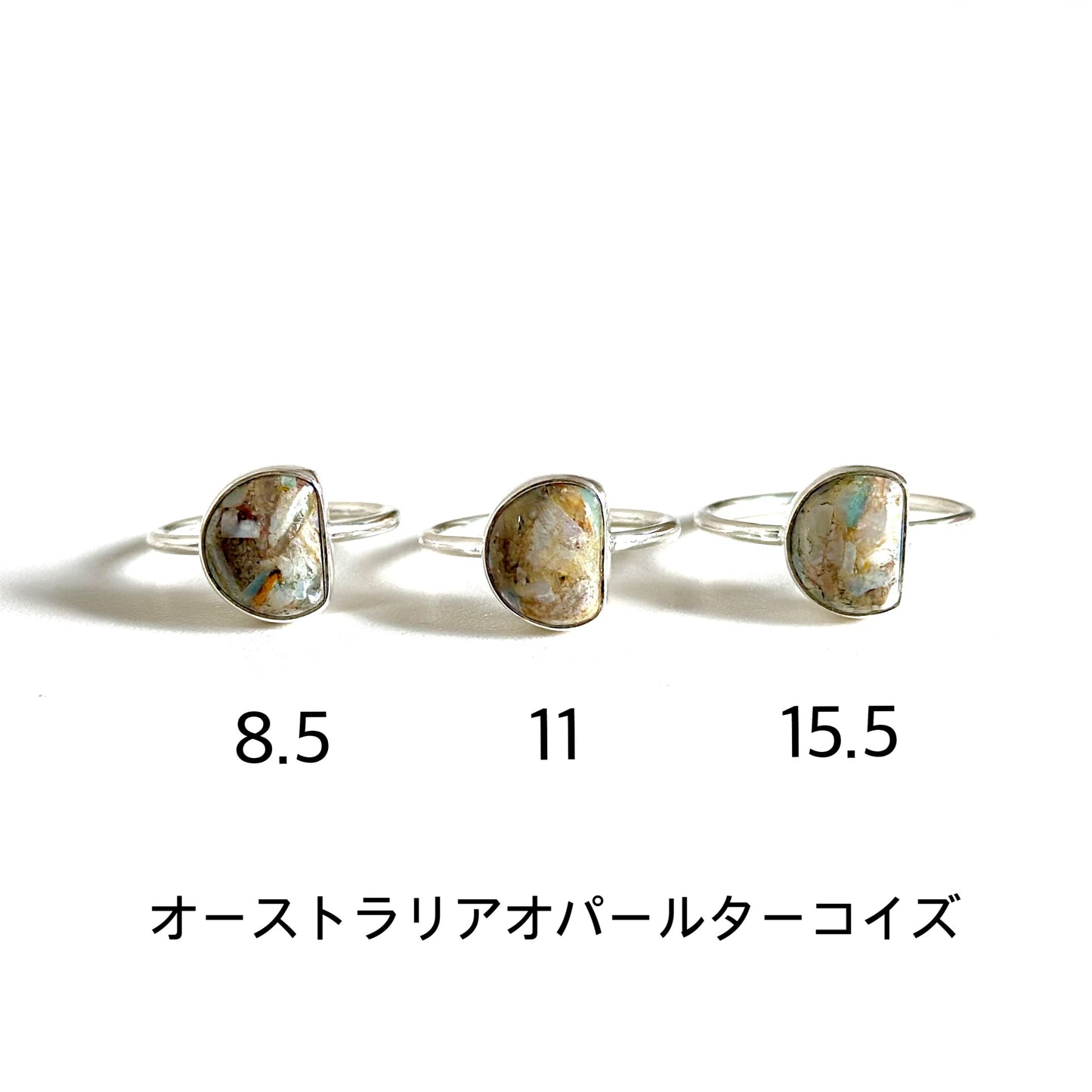 Silver925 1stone ring 24