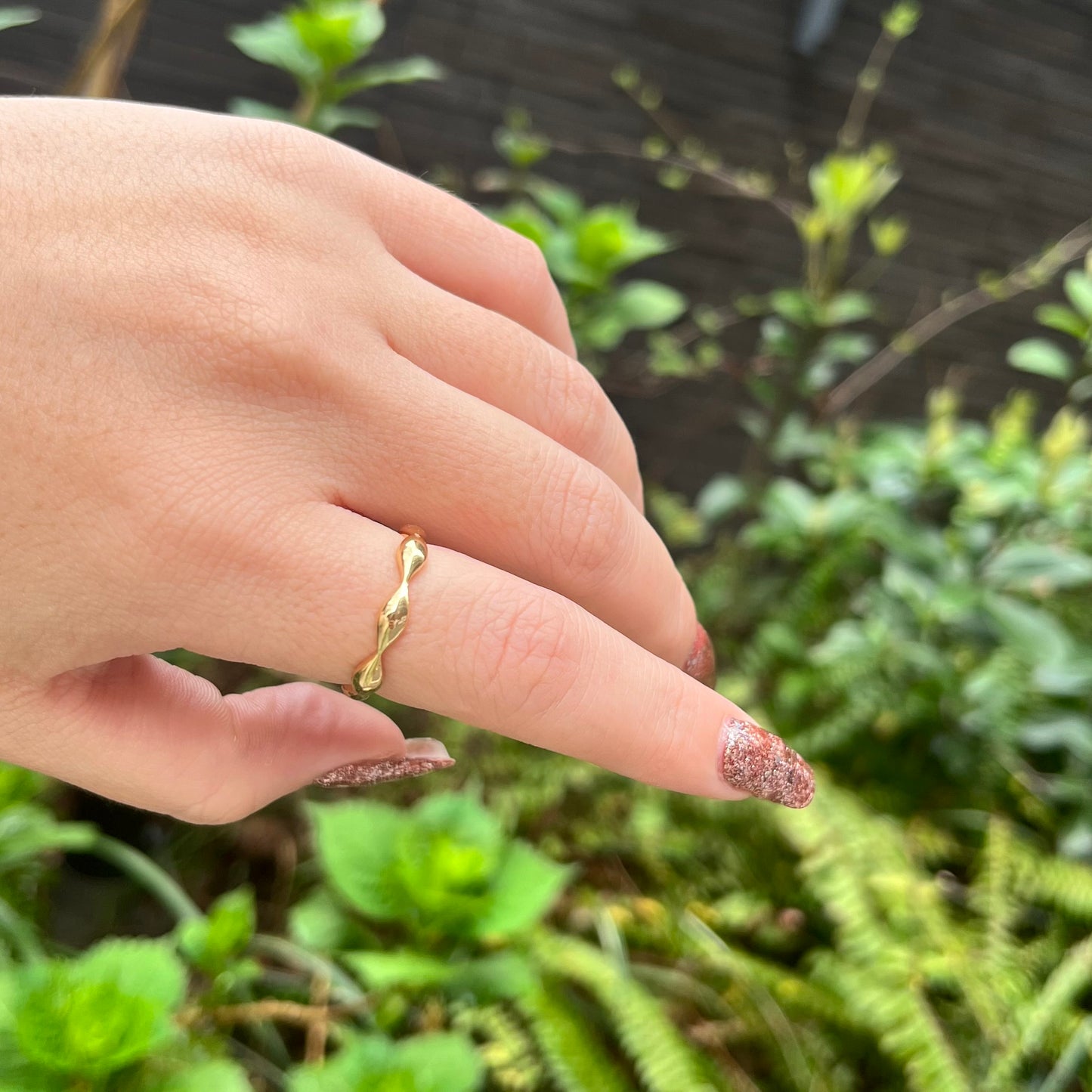 Brass plain ring 3
