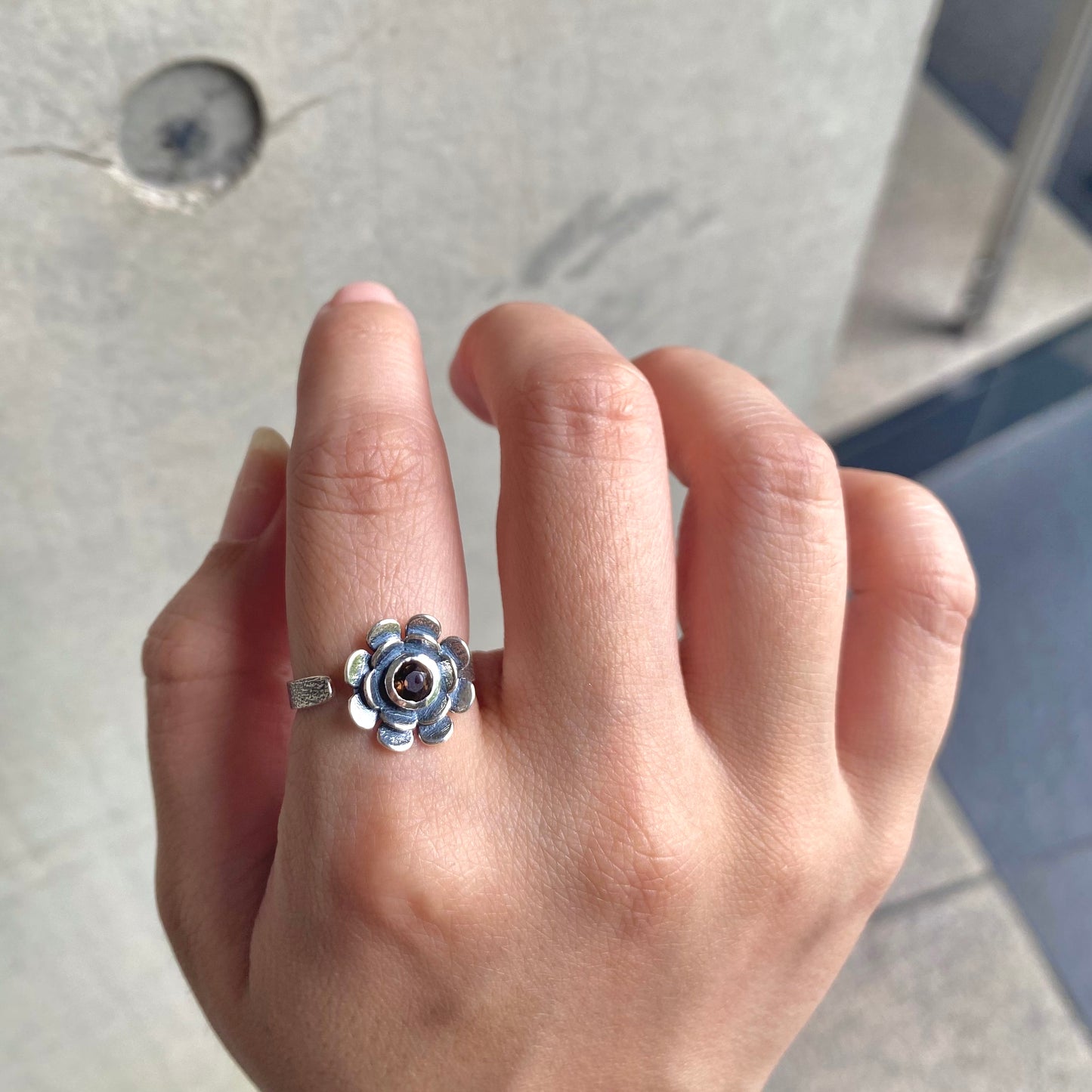 Flower design ring 3