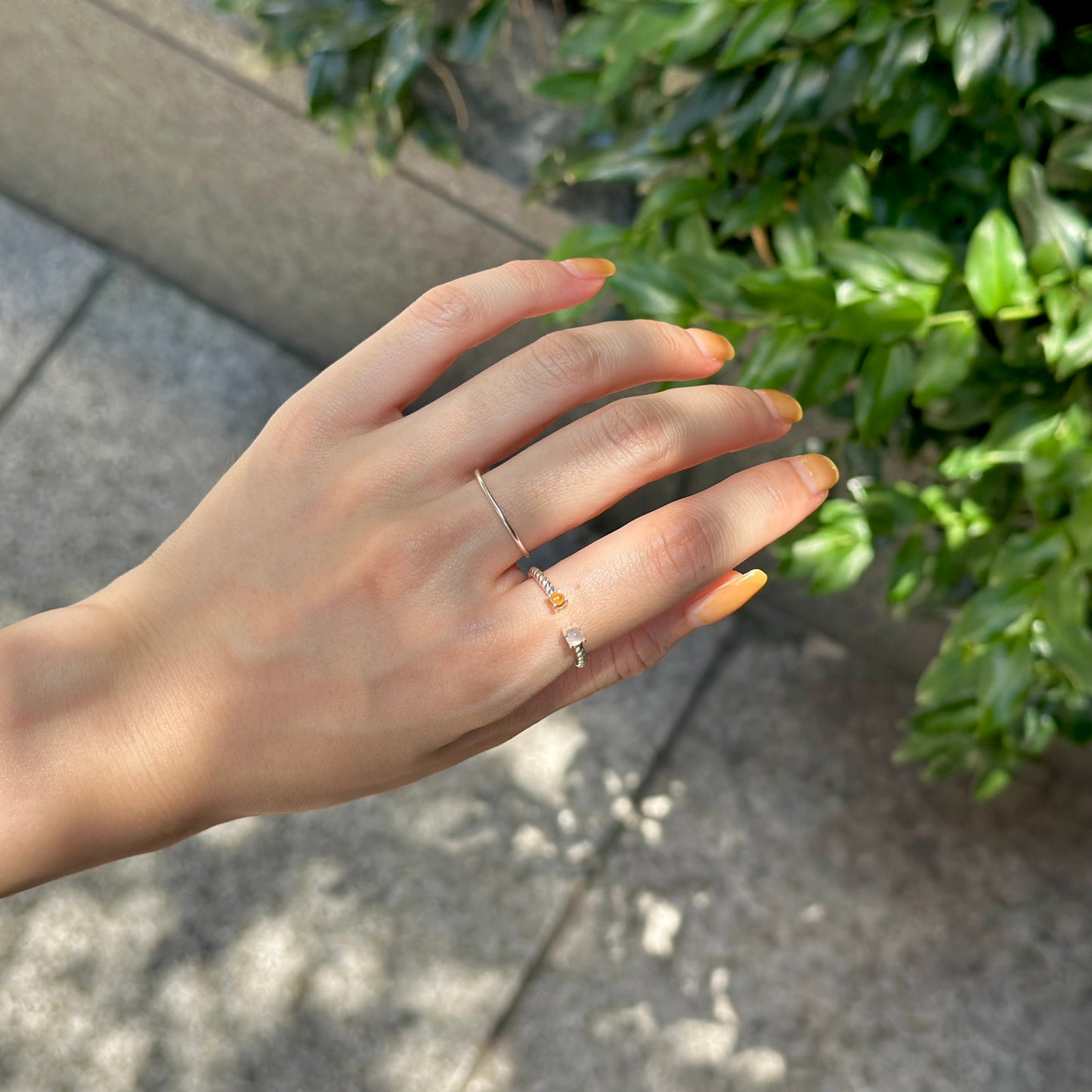 Silver925 plain ring 63