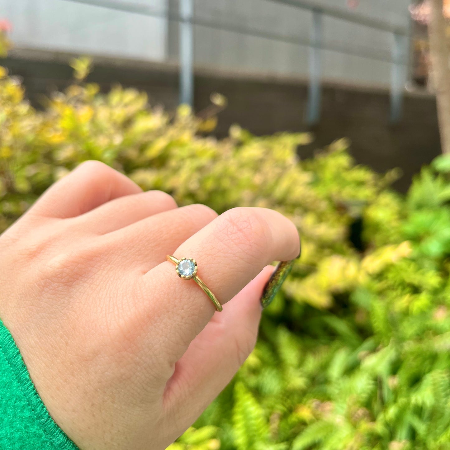 Brass petit ring 48