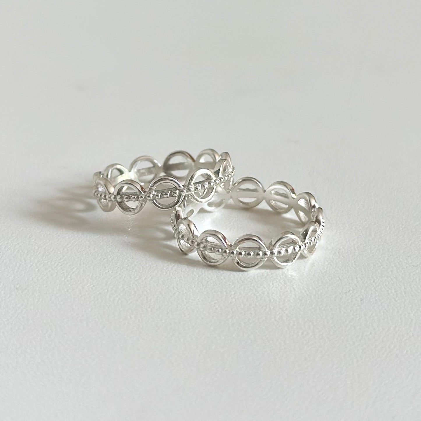 Silver925 plain ring 78