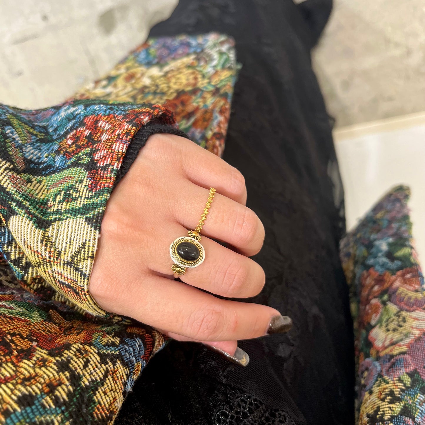 Brass plain ring 50