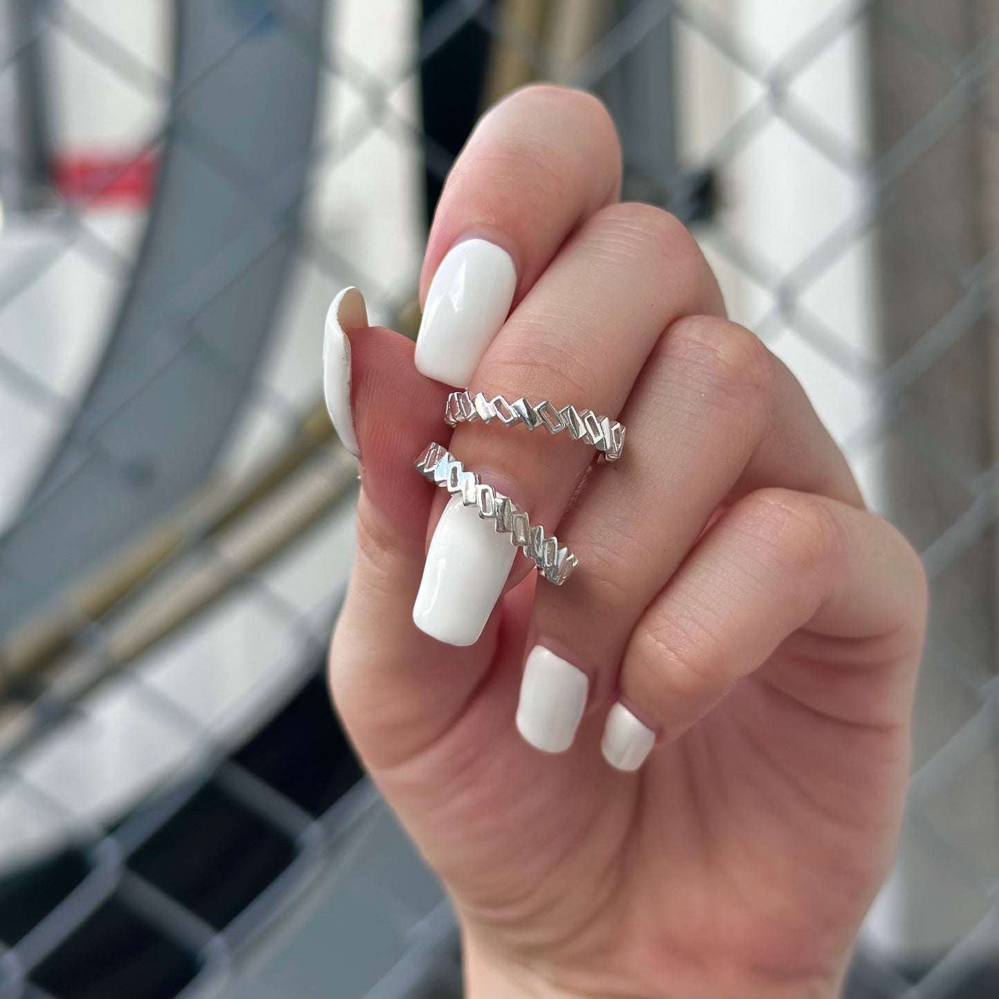 Silver925 plain ring 56