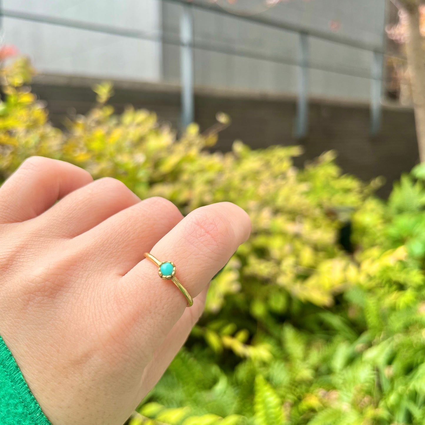 Brass petit ring 48