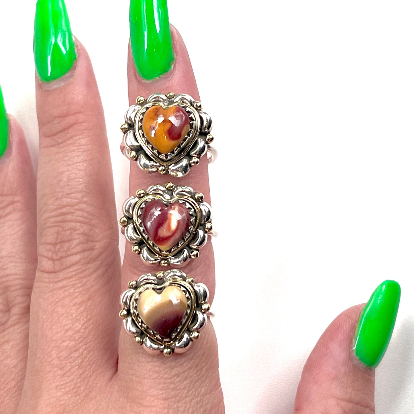 Heart ring 6