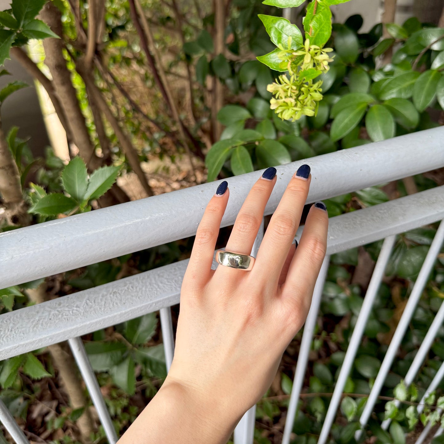 Silver925 plain ring 35