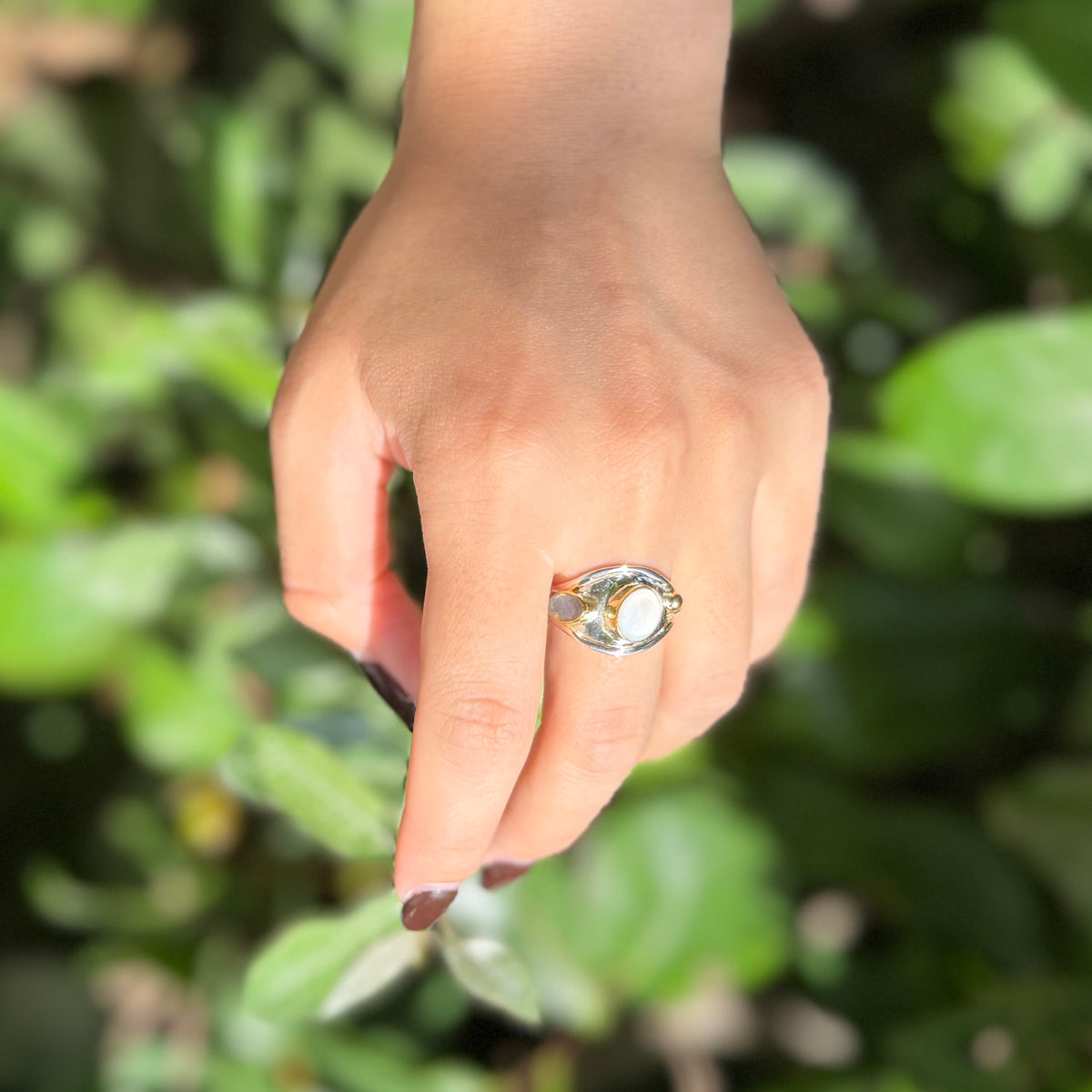 Labradorite ring 6