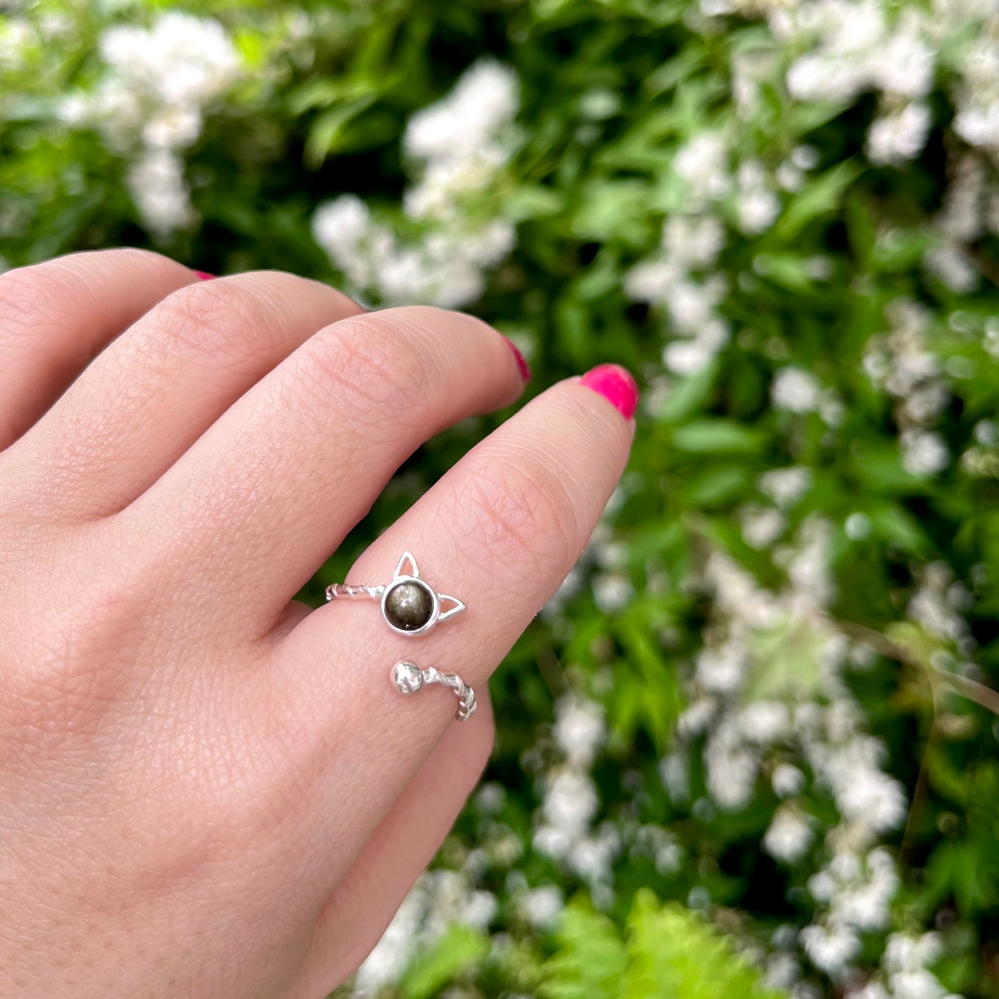 Cat design ring 3