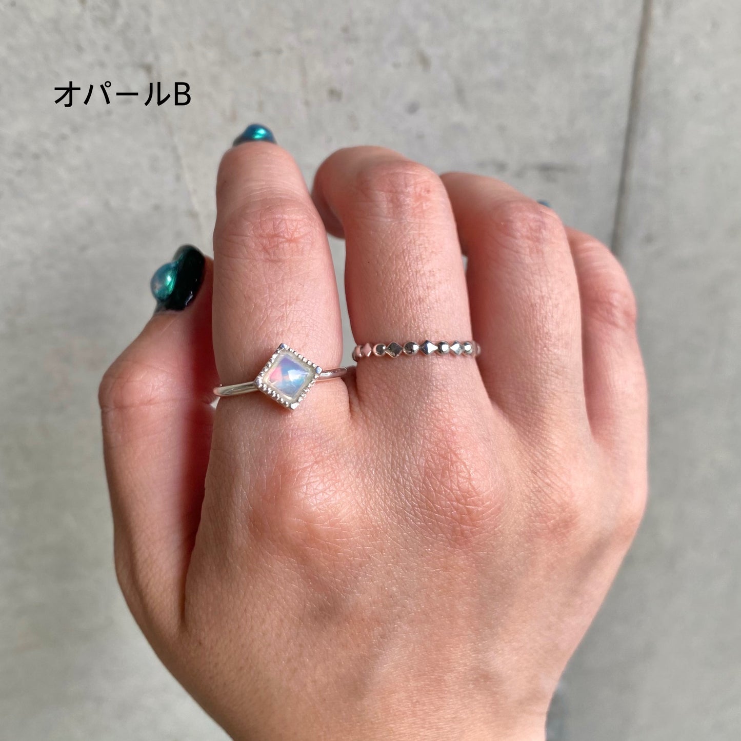 Silver925 petit ring 8