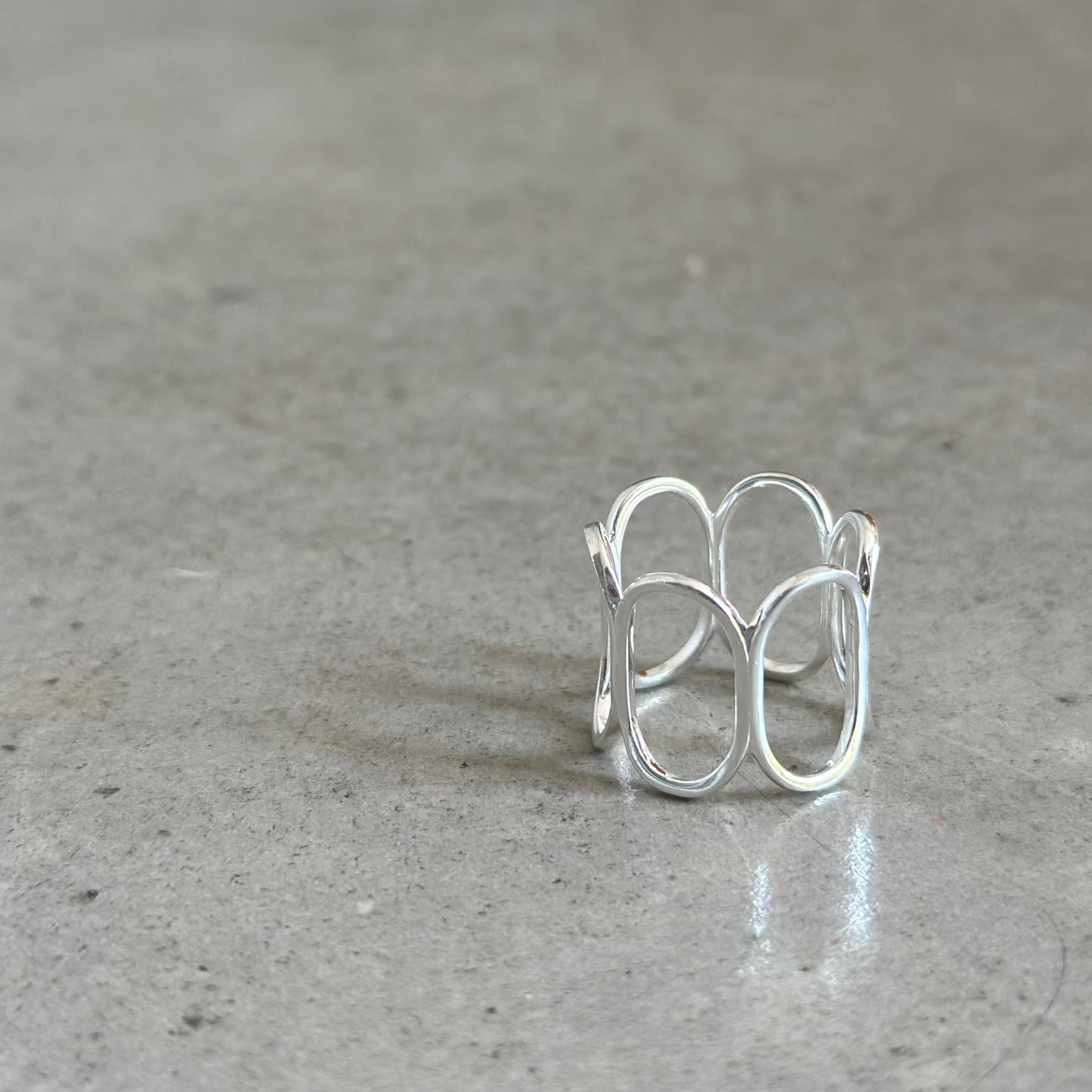 Silver925 plain ring 86